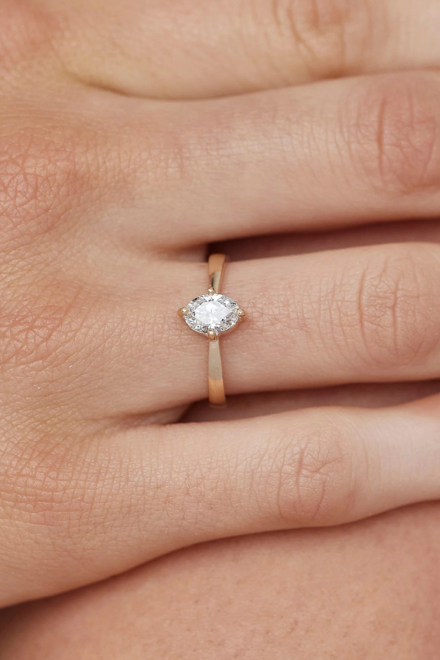 14k Yellow Gold Galaxy Diamond Band - Image 3