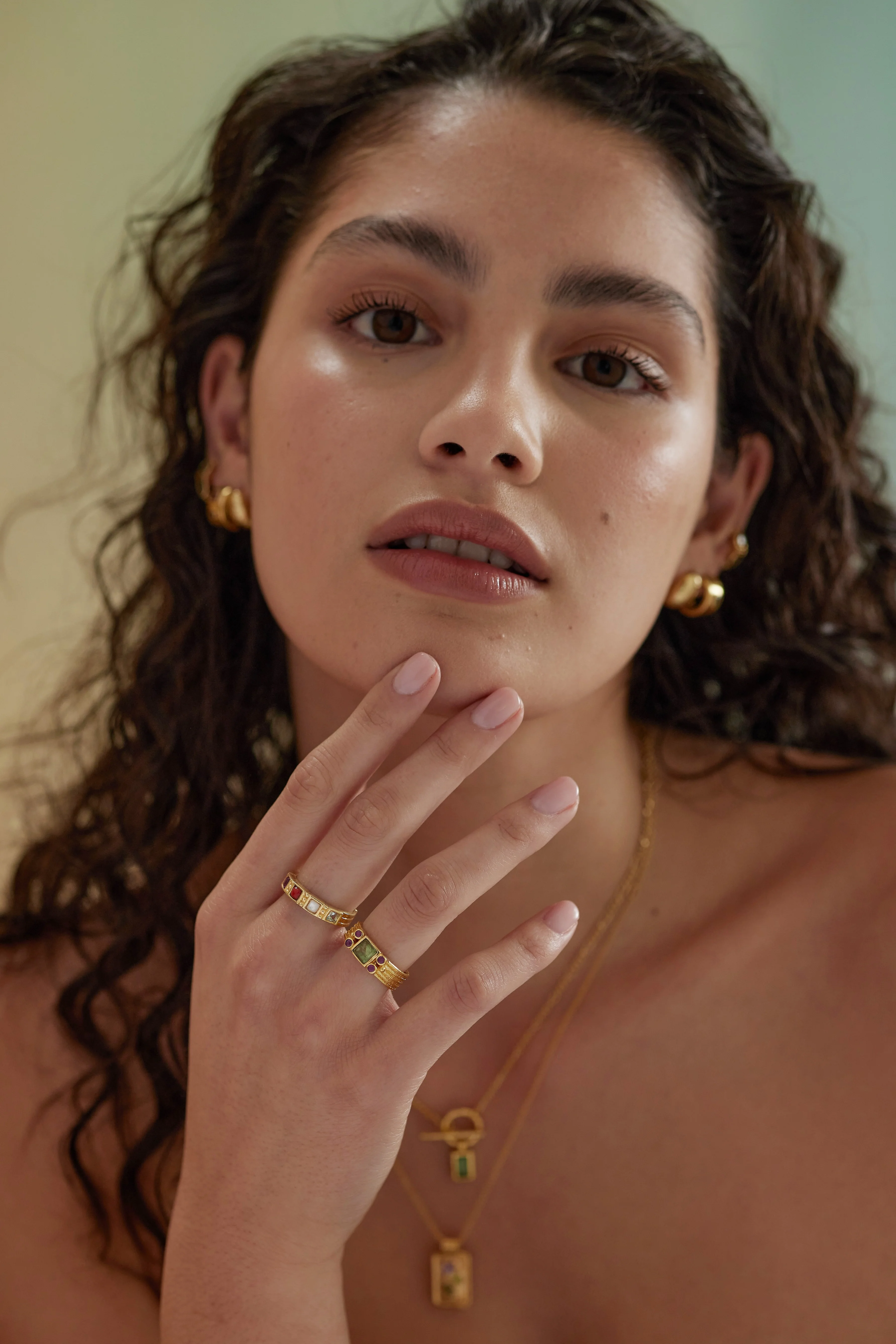 Adela Gold Ring - Image 2