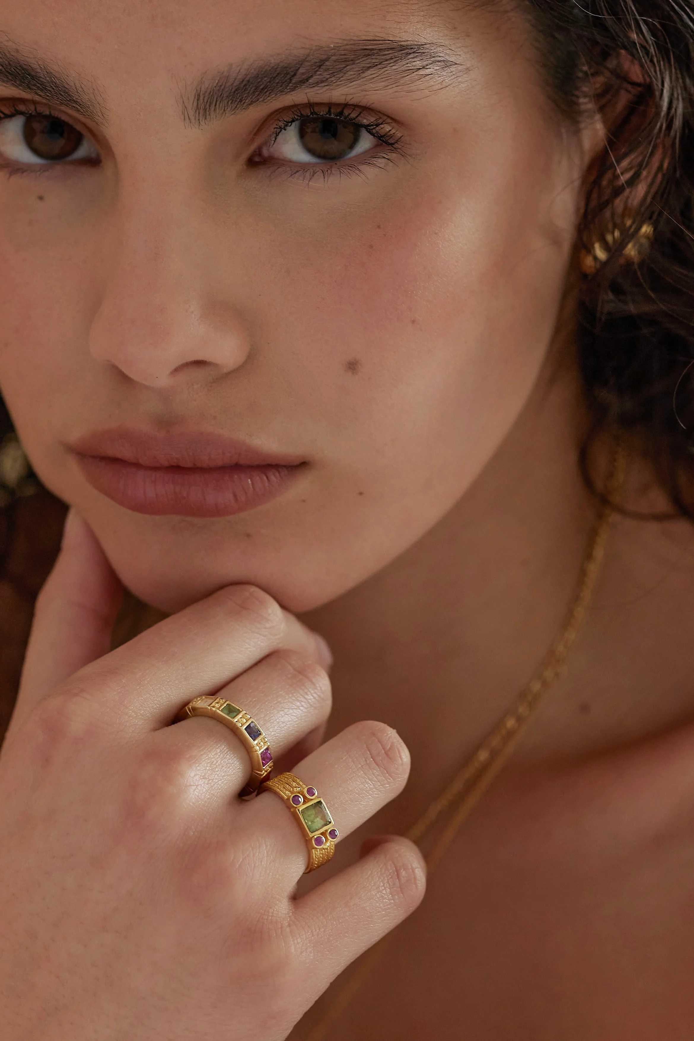 Adela Gold Ring - Image 3