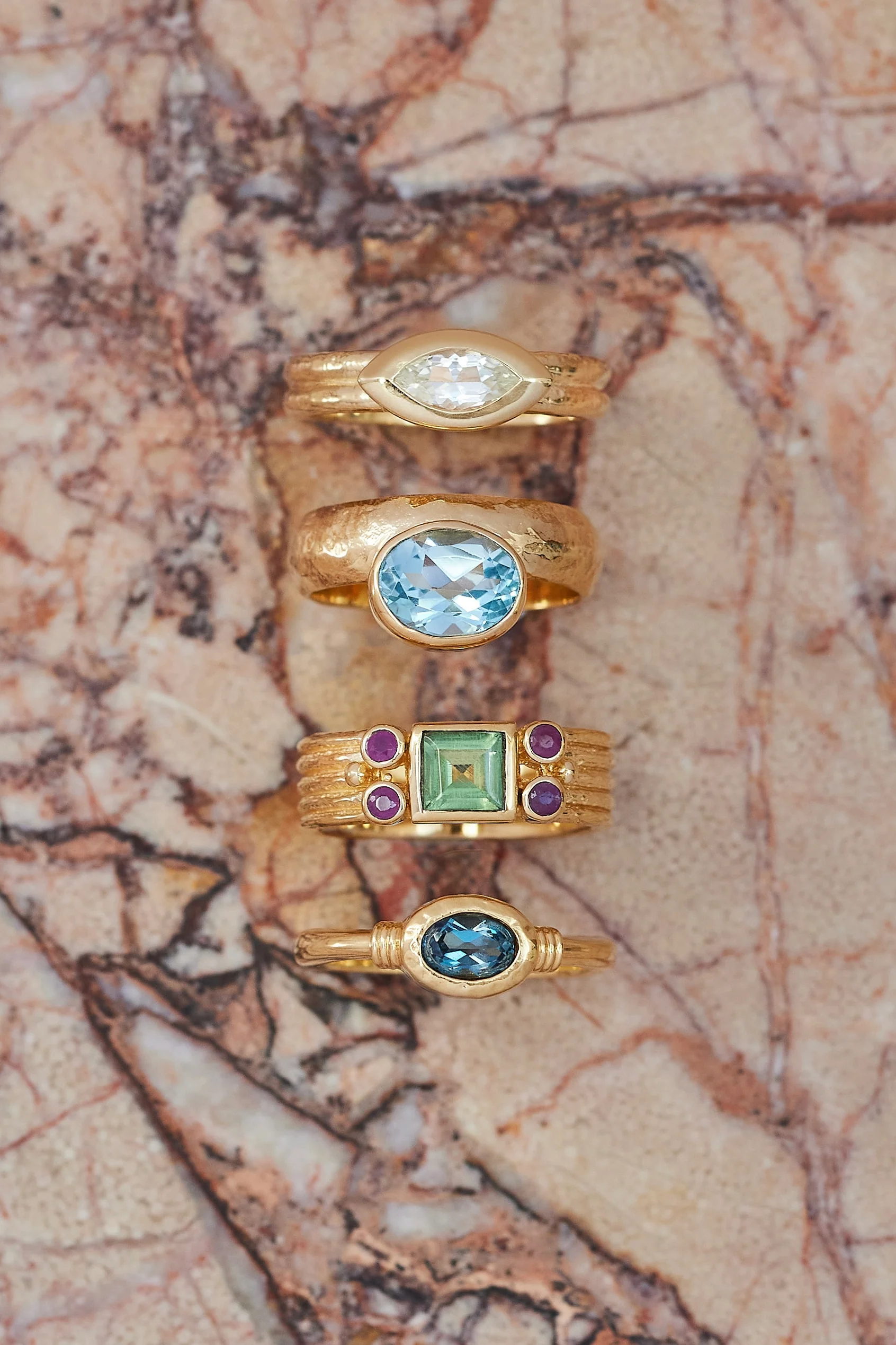 Adela Gold Ring - Image 4