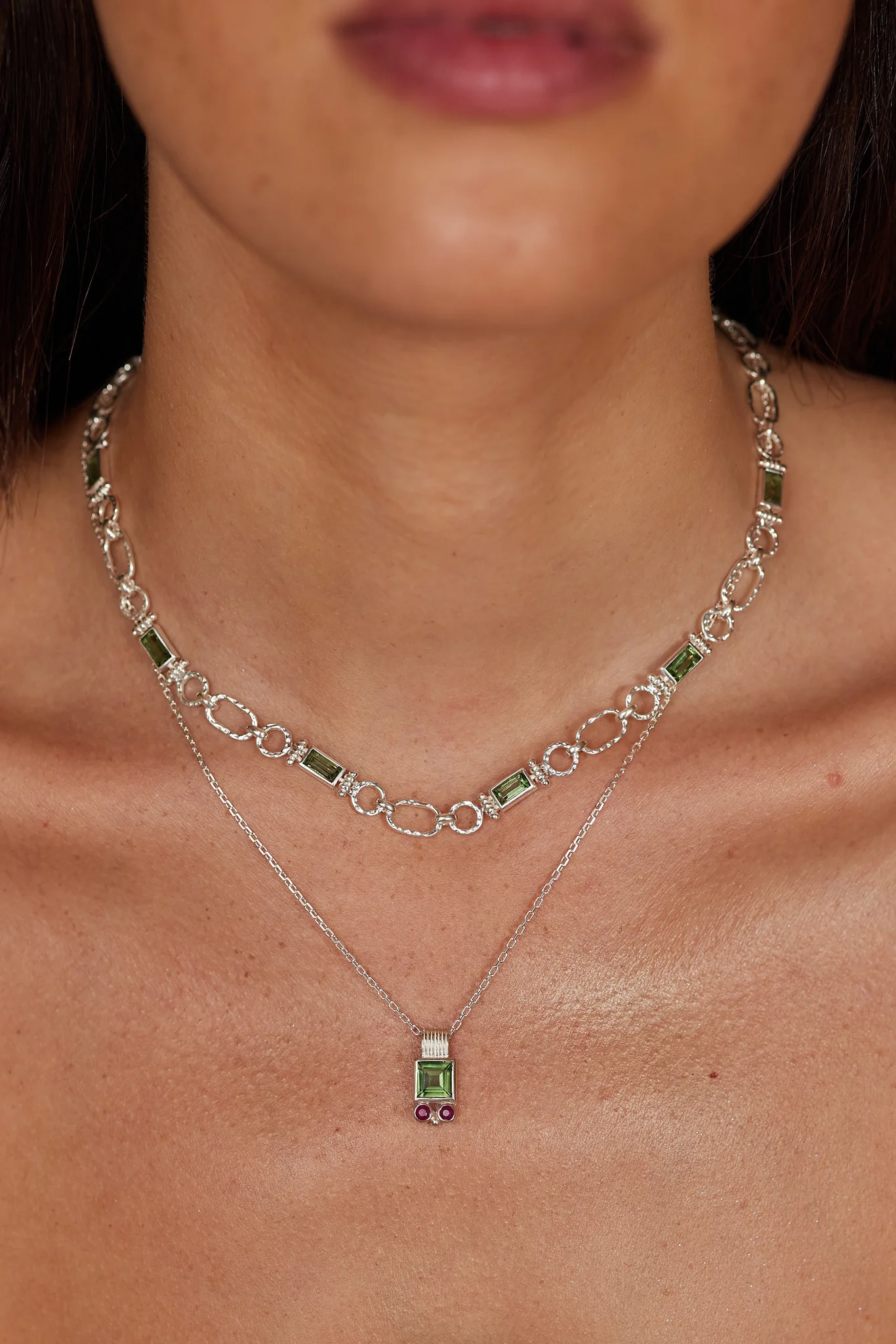 Adela Silver Necklace - Image 3