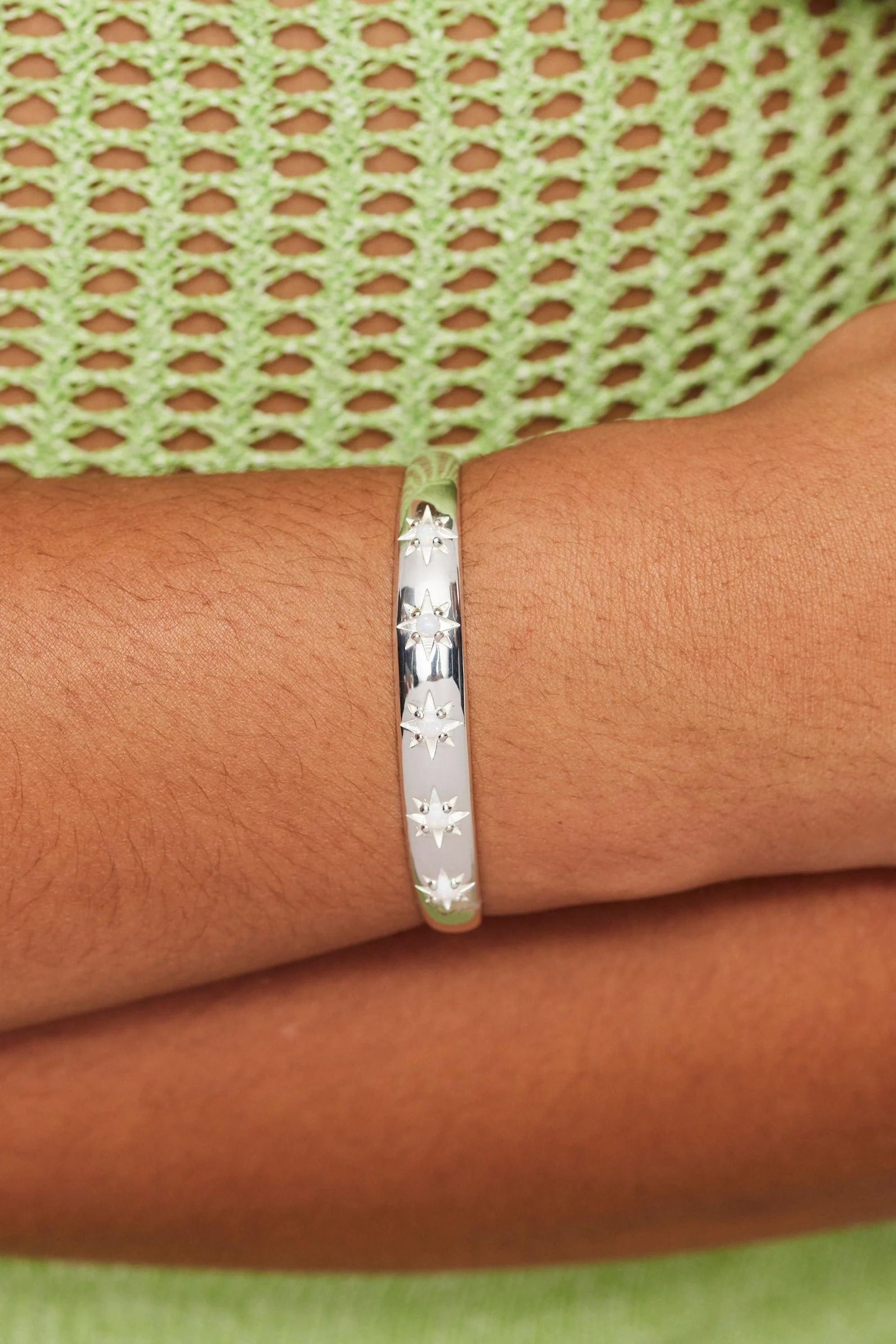 Alina Silver Cuff - Image 3