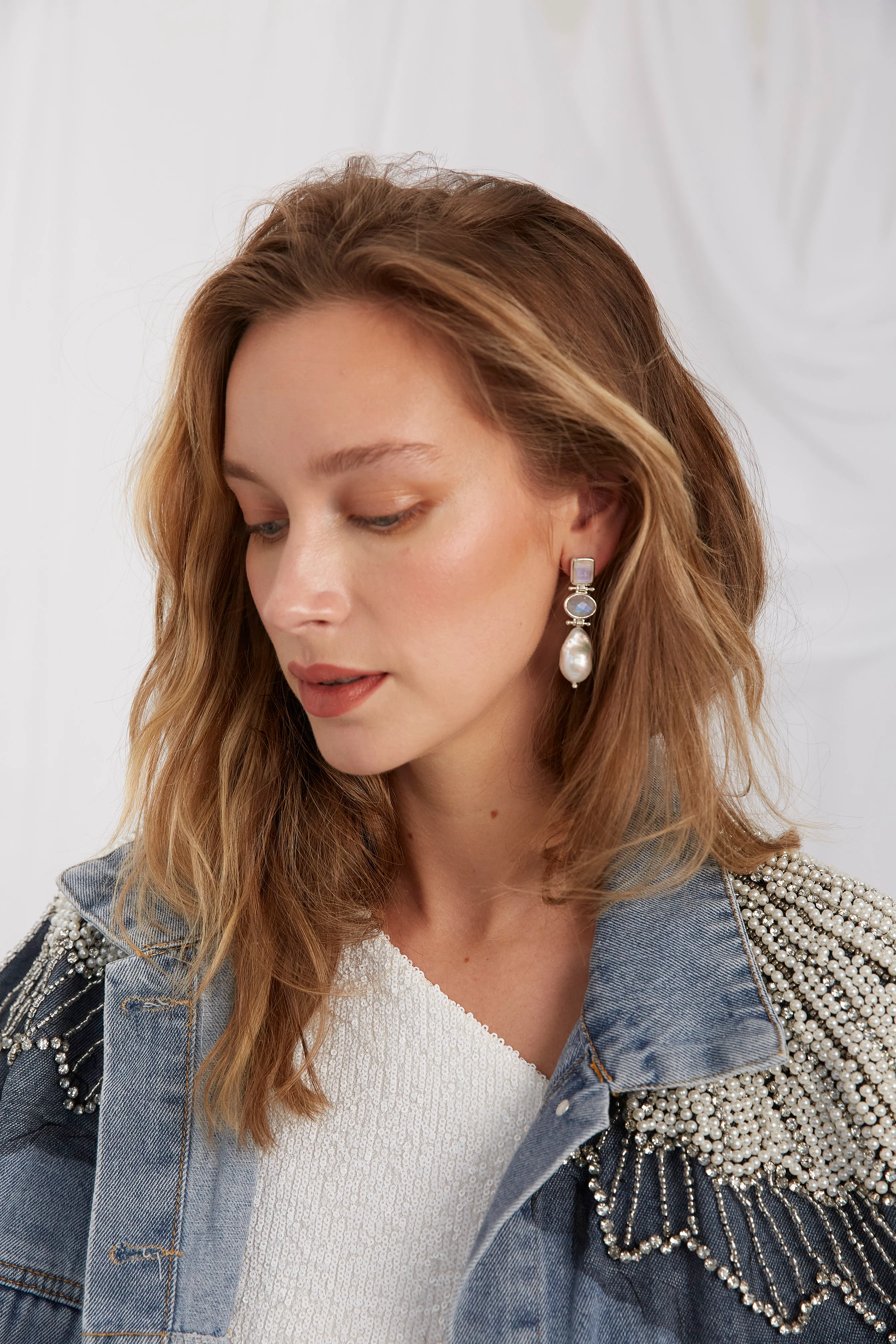 Laura Anne Silver Earrings - Image 3