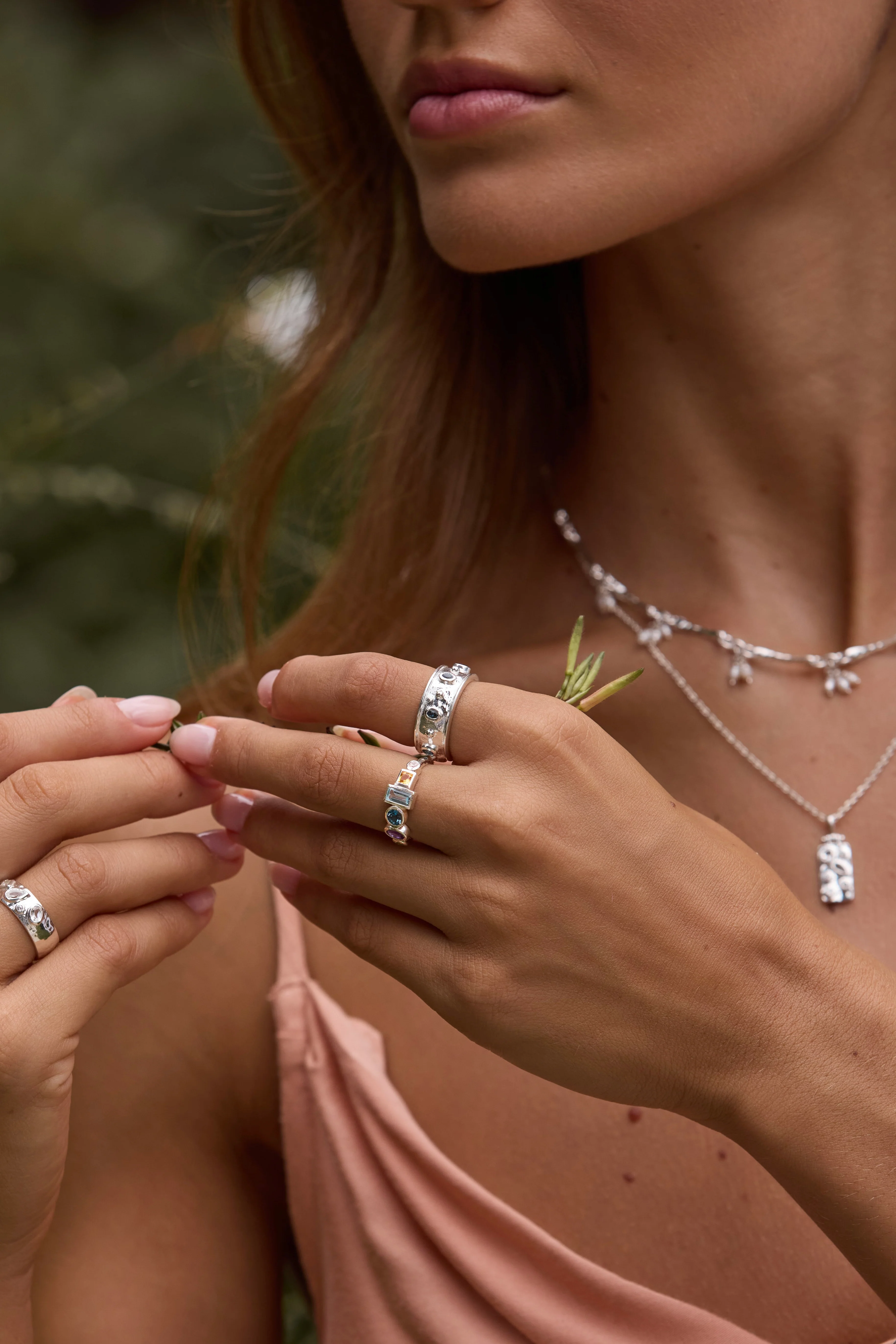 Carnivale Silver Ring - Image 3