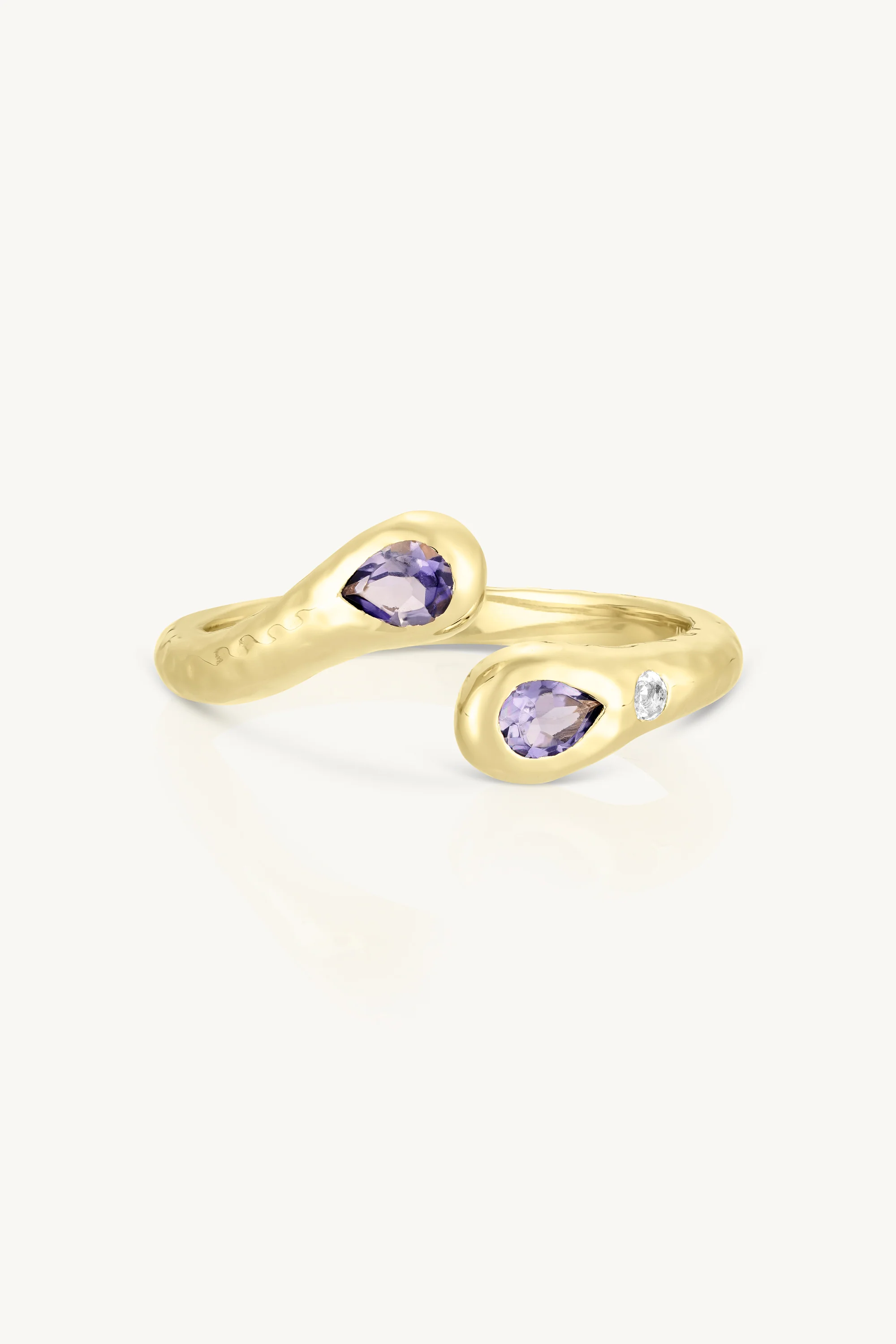 Ophelia Iolite Gold Ring