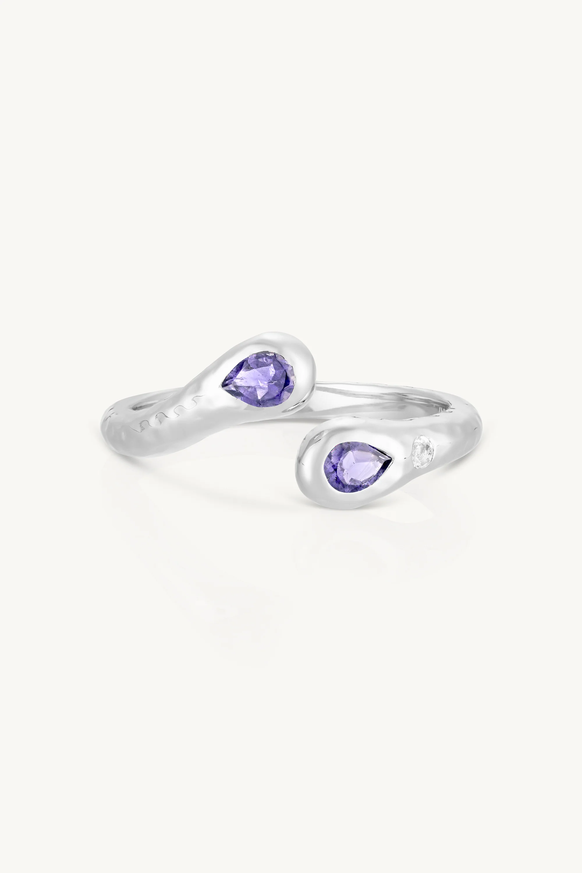 Ophelia Iolite Silver Ring