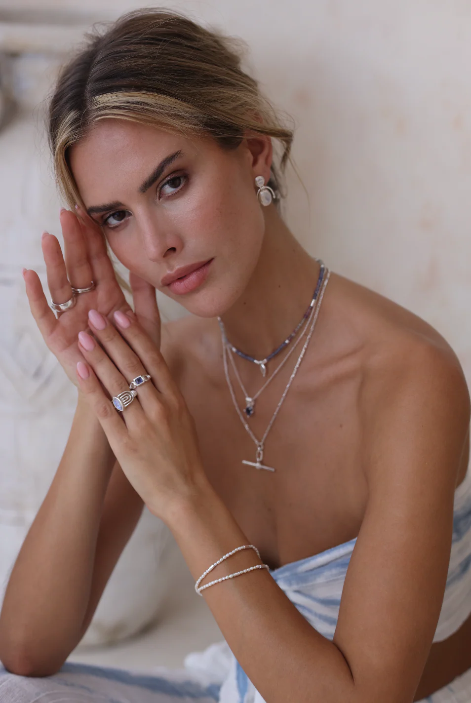 Freya Iolite Silver Ring - Image 2