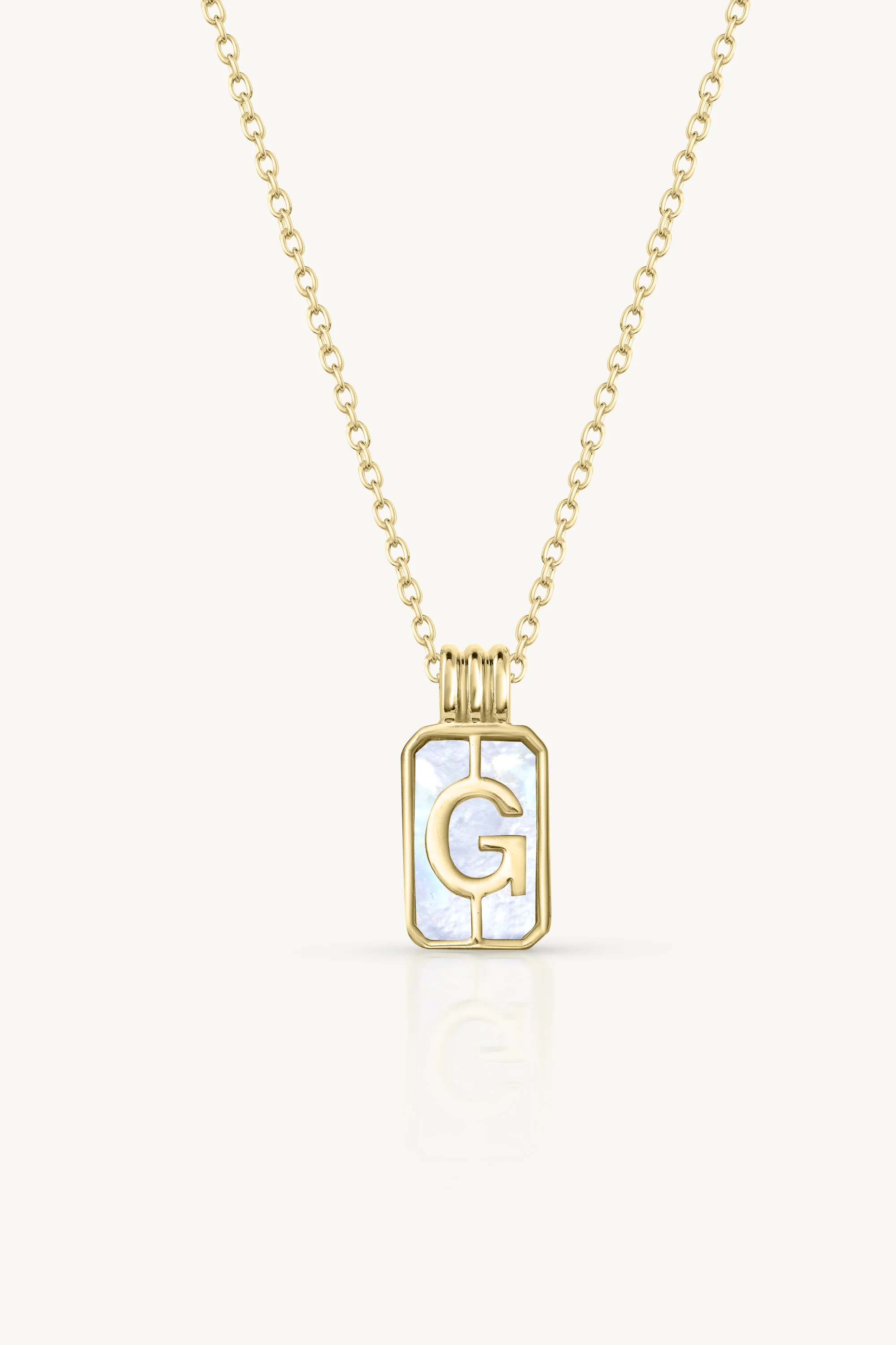 Initial A to Z Gold Necklace - Image 12