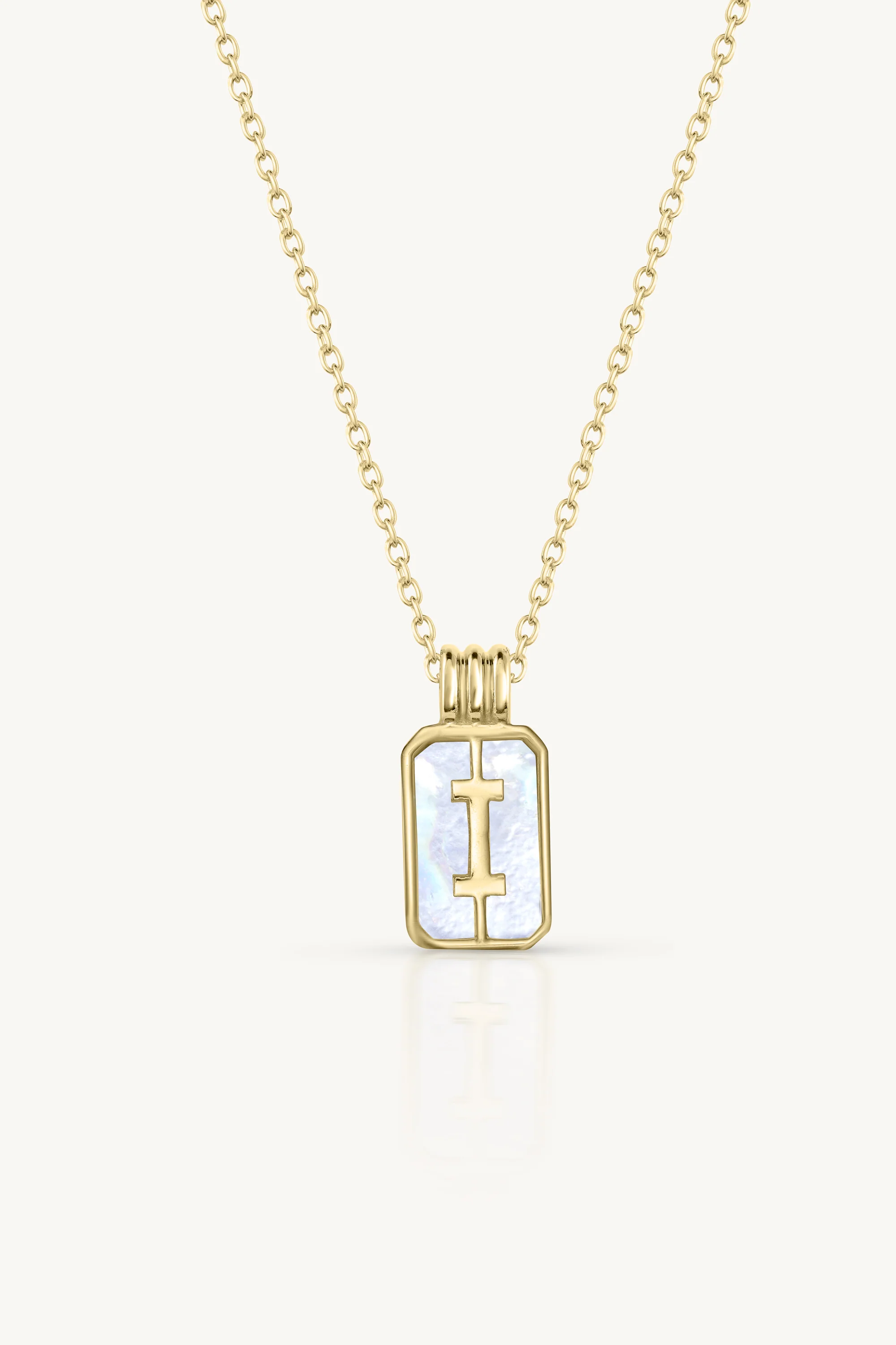 Initial A to Z Gold Necklace - Image 14