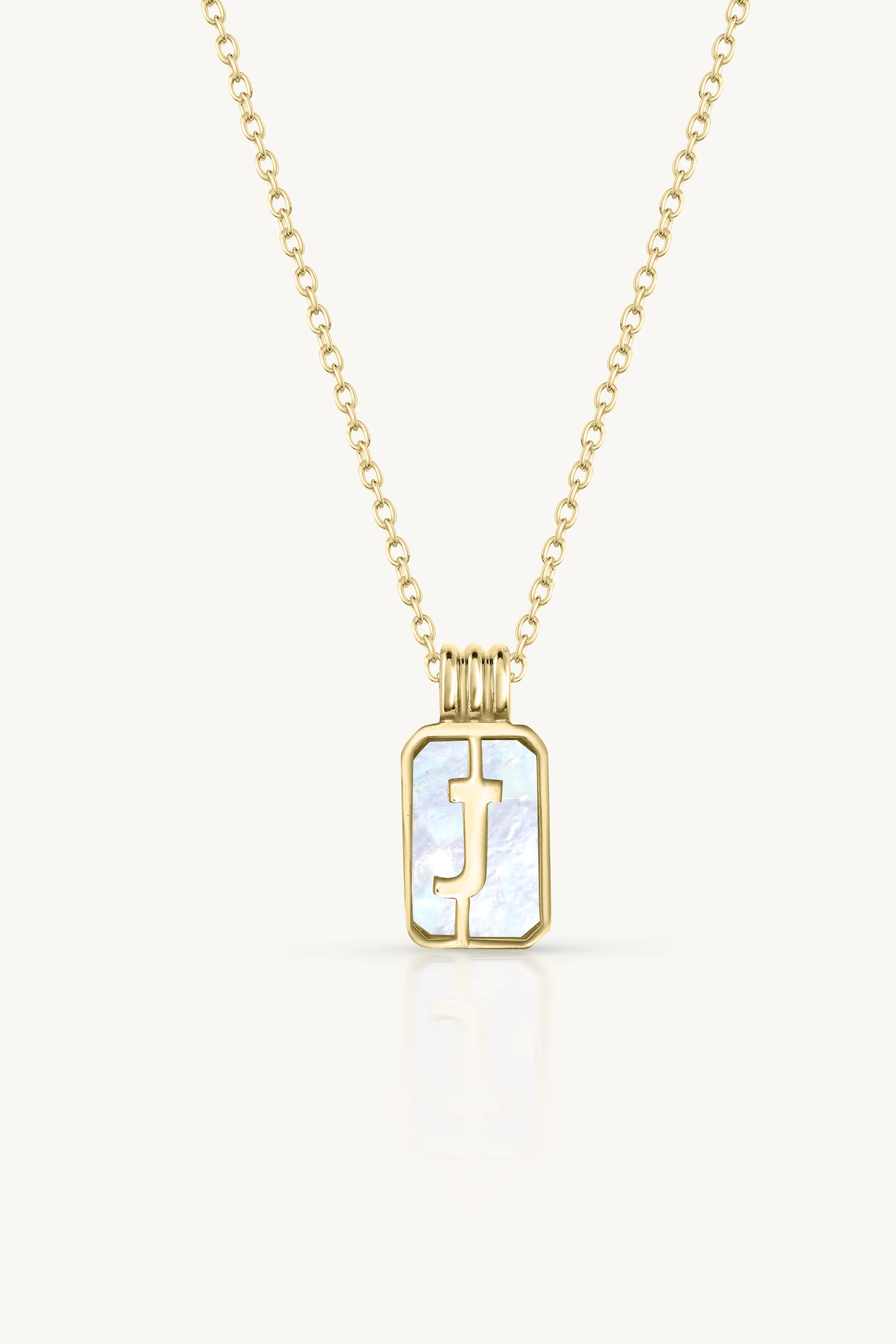 Initial A to Z Gold Necklace - Image 15
