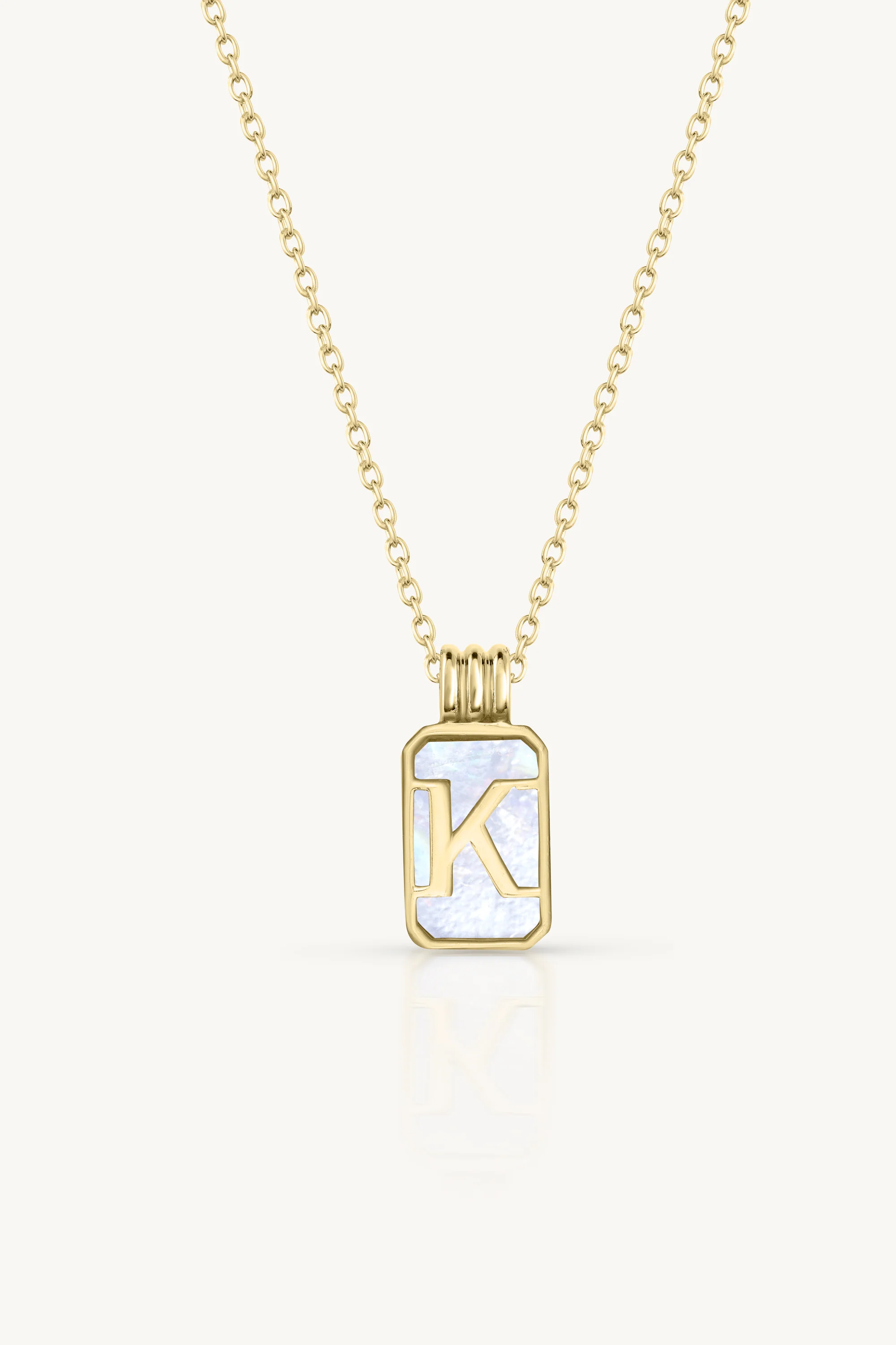 Initial A to Z Gold Necklace - Image 16