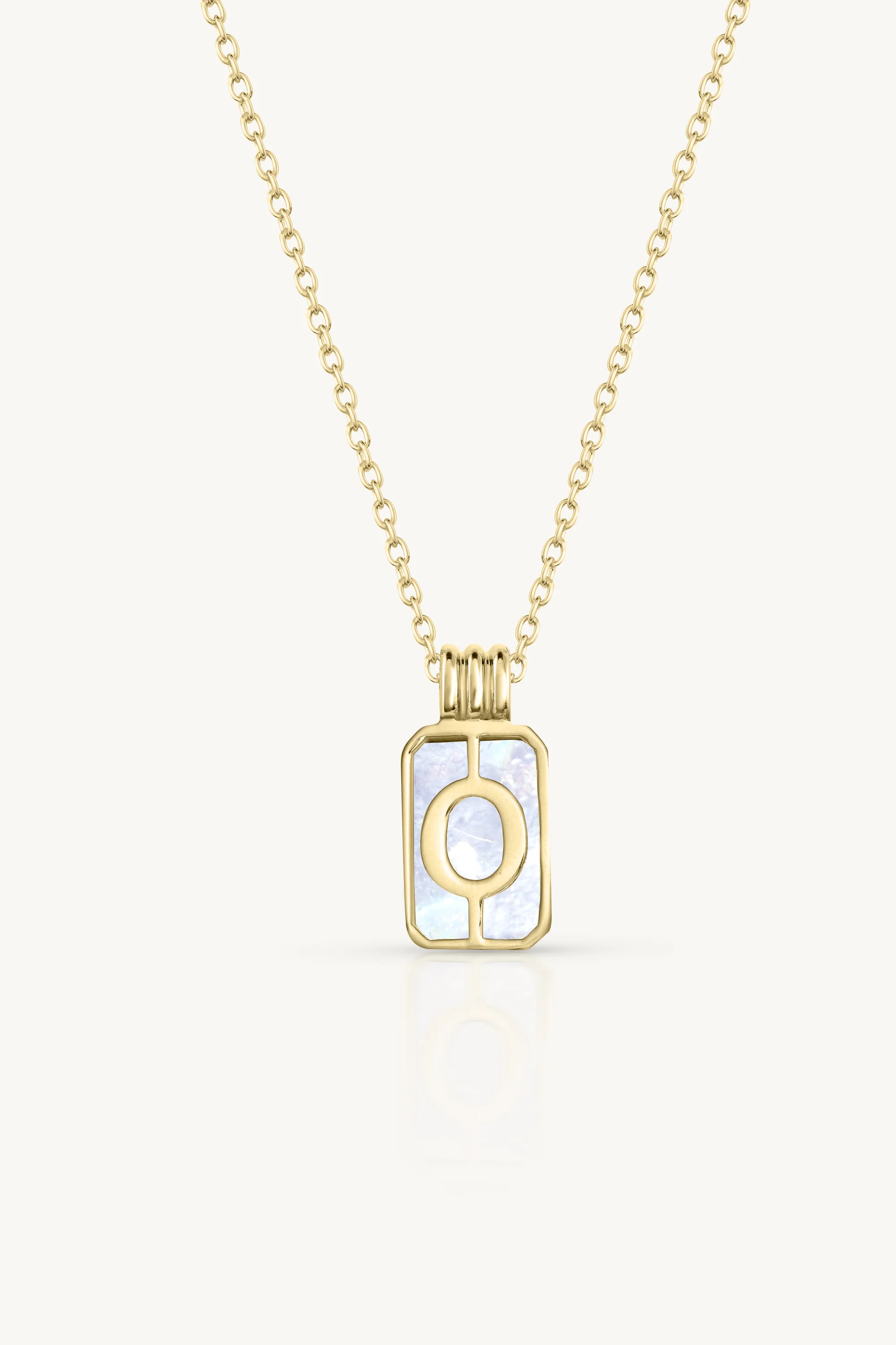 Initial A to Z Gold Necklace - Image 20