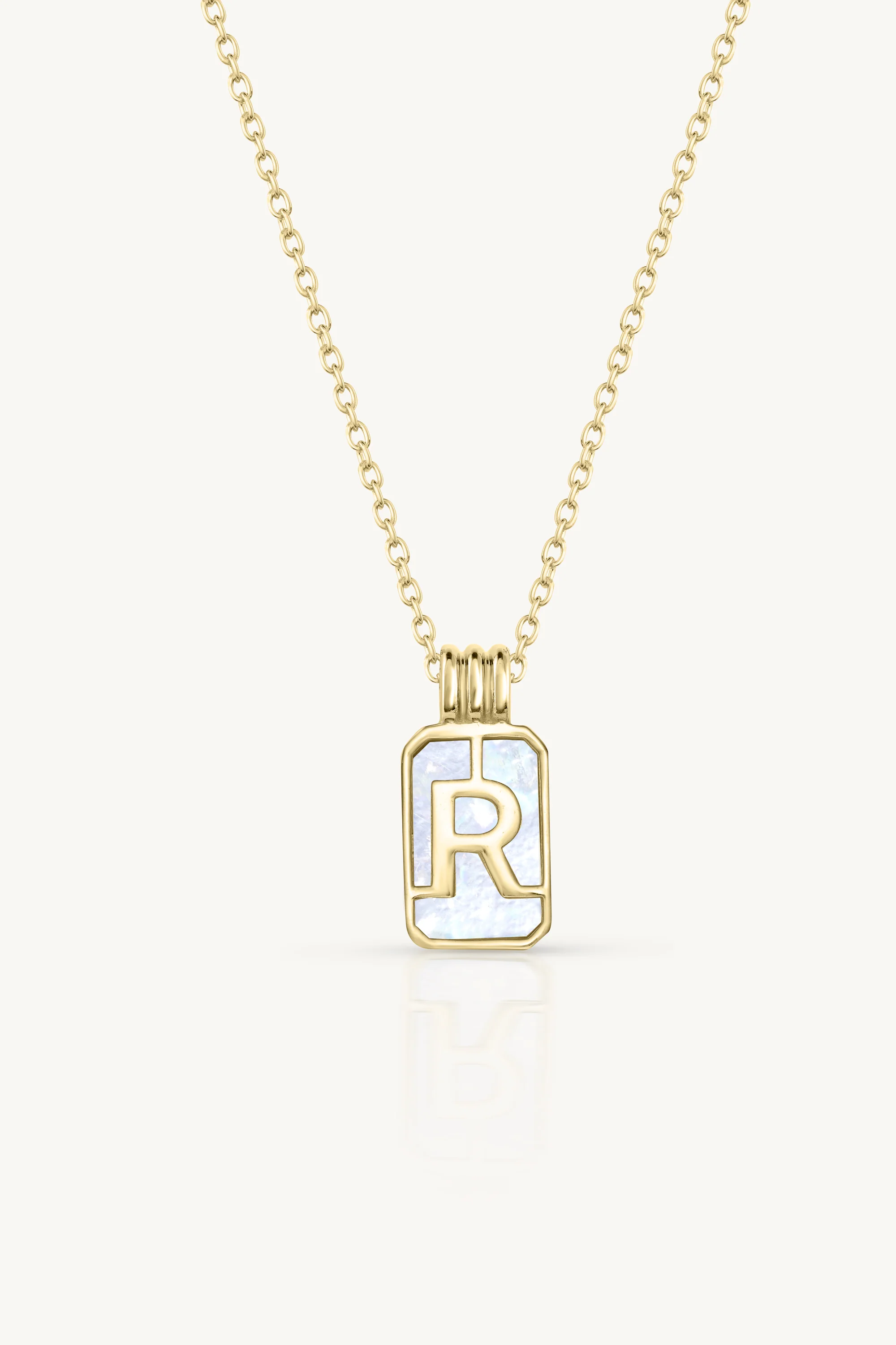 Initial A to Z Gold Necklace - Image 23