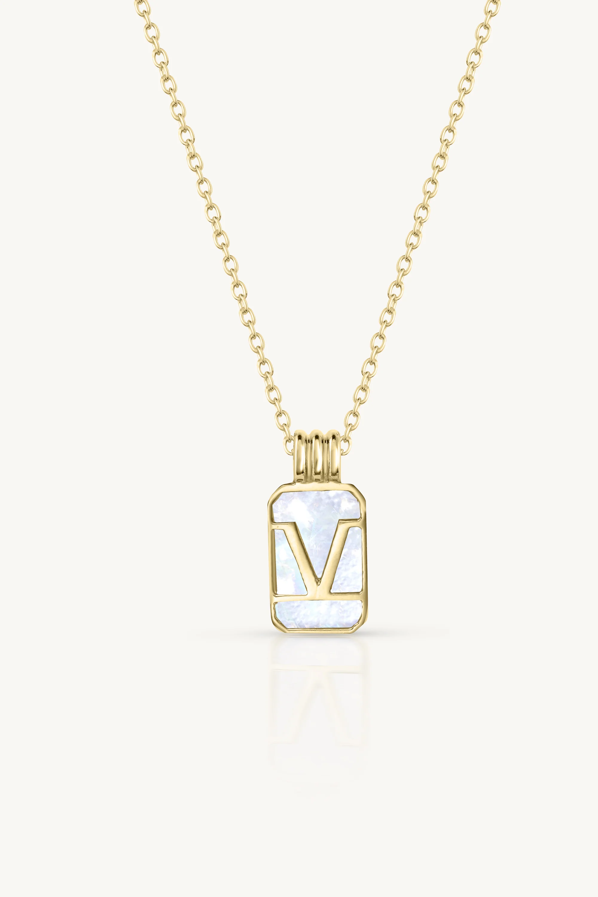 Initial A to Z Gold Necklace - Image 27