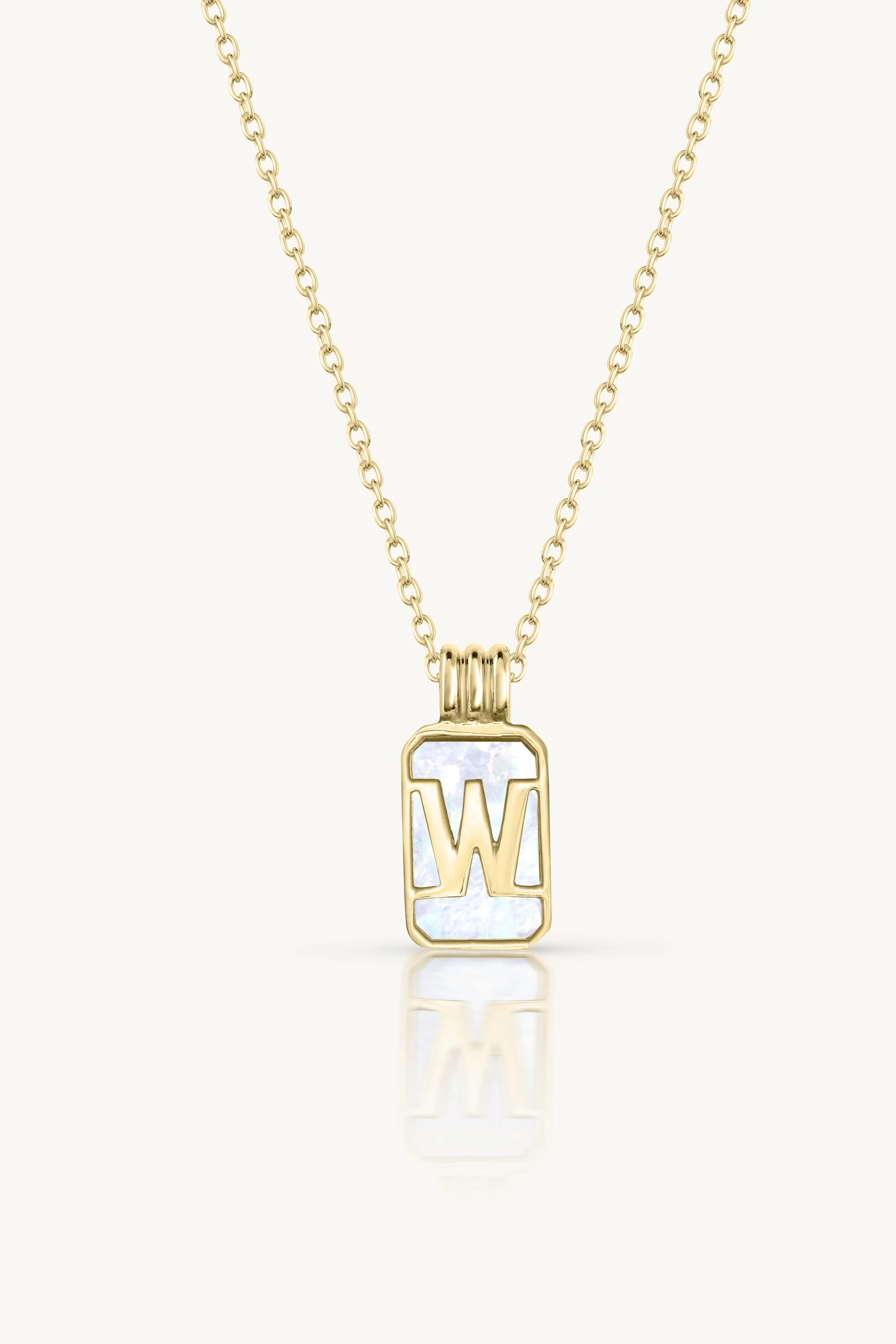 Initial A to Z Gold Necklace - Image 28
