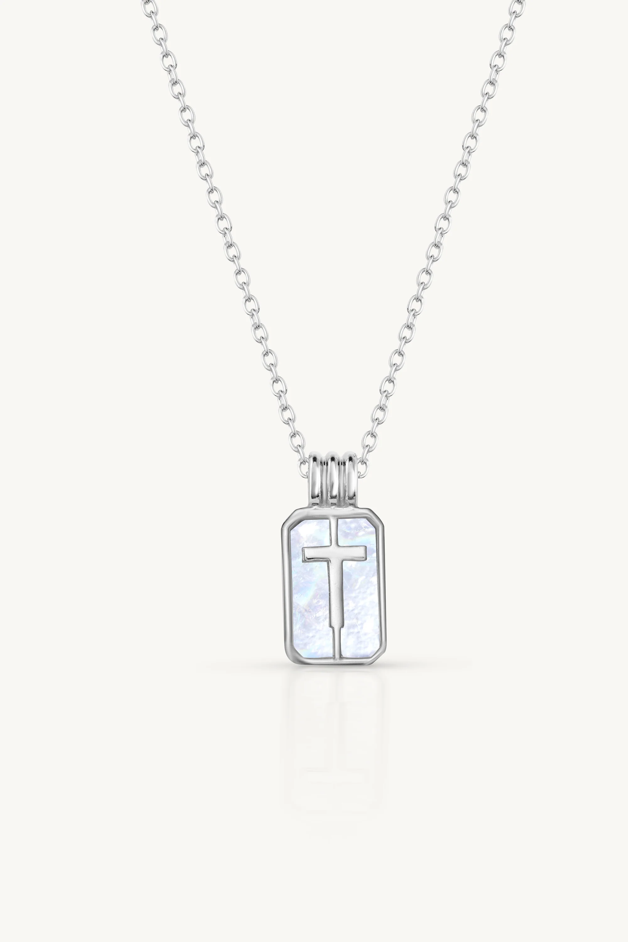 Initial A to Z Silver Necklace - Image 23