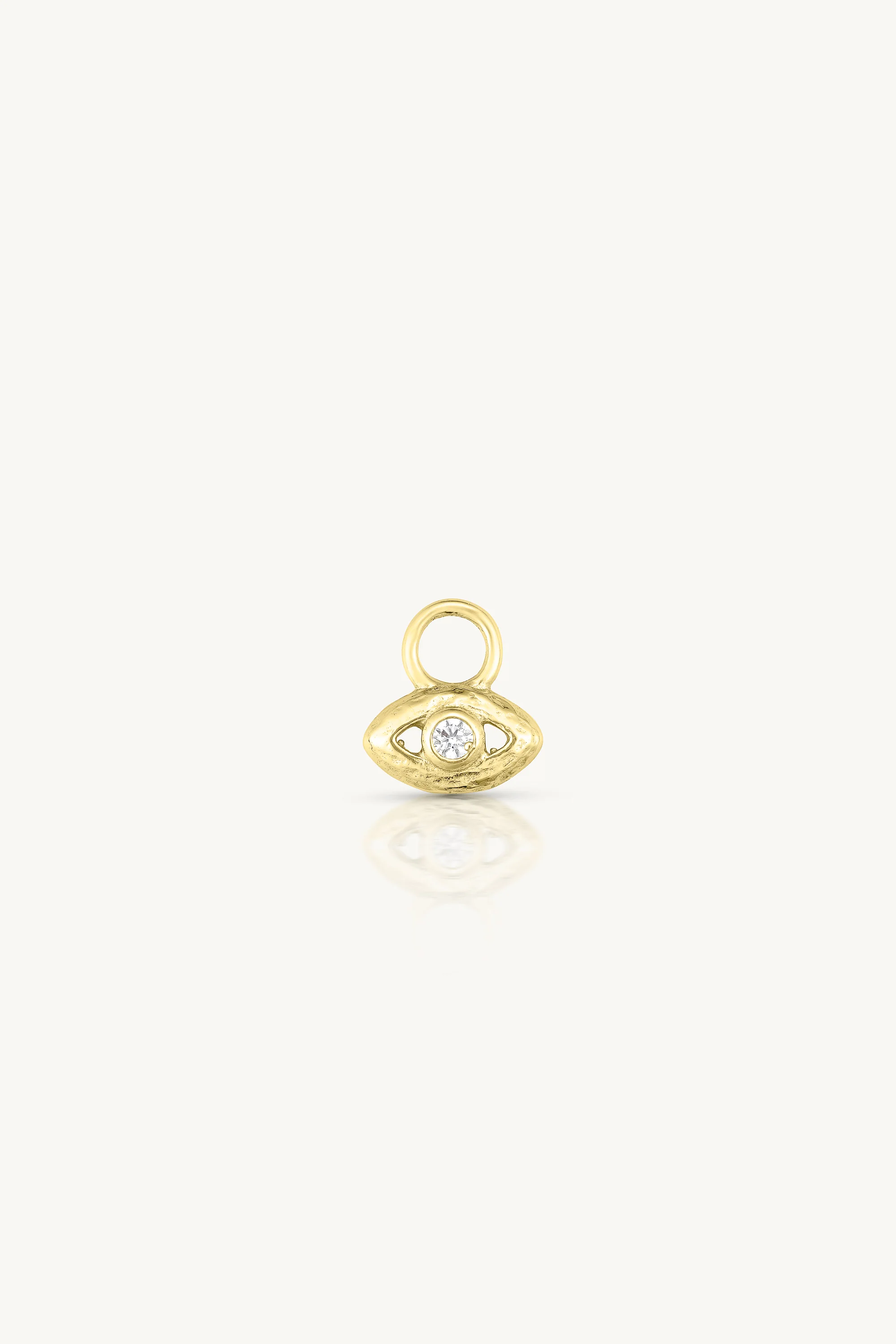 Iris Gold Charm
