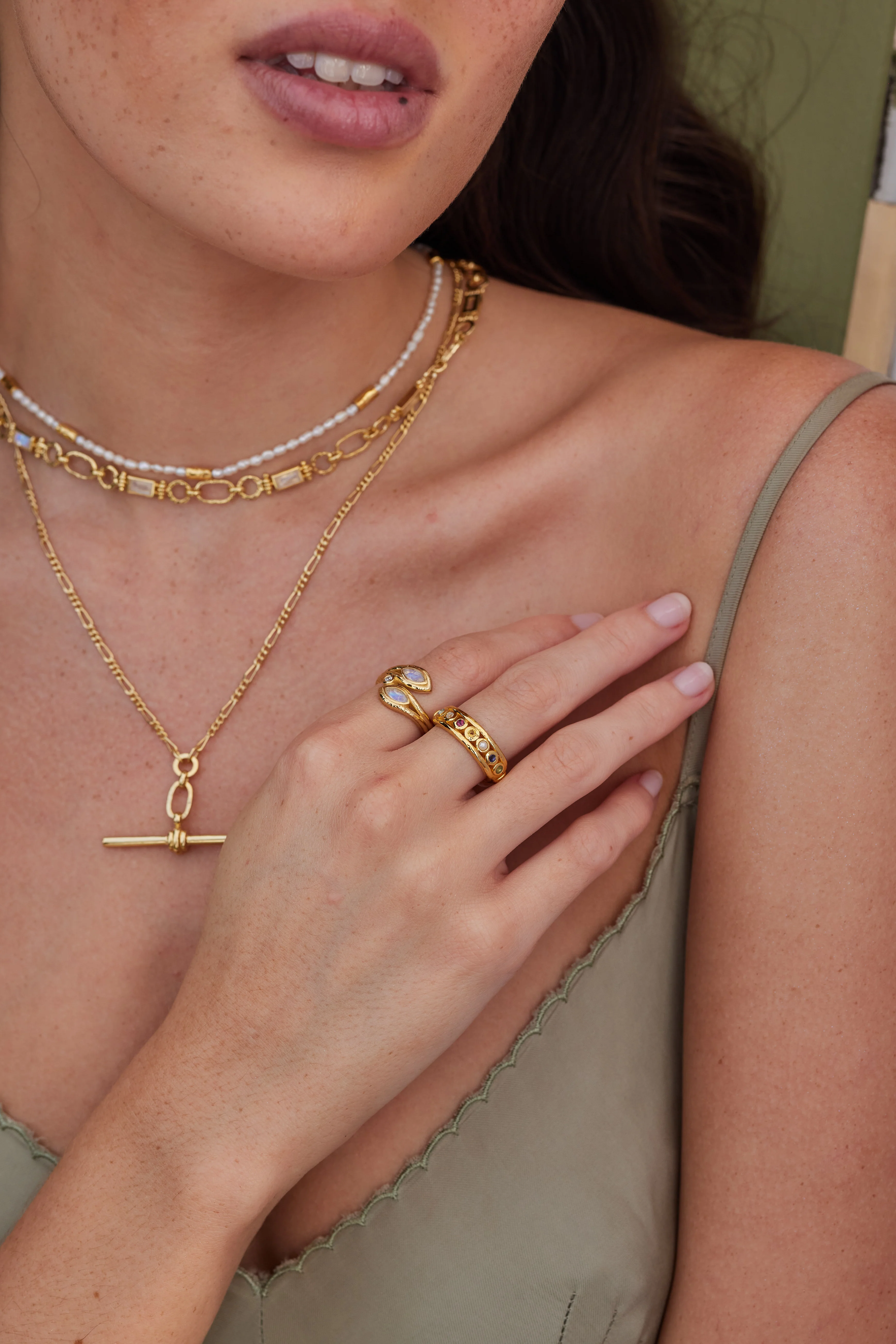 Olympia Gold Ring - Image 4
