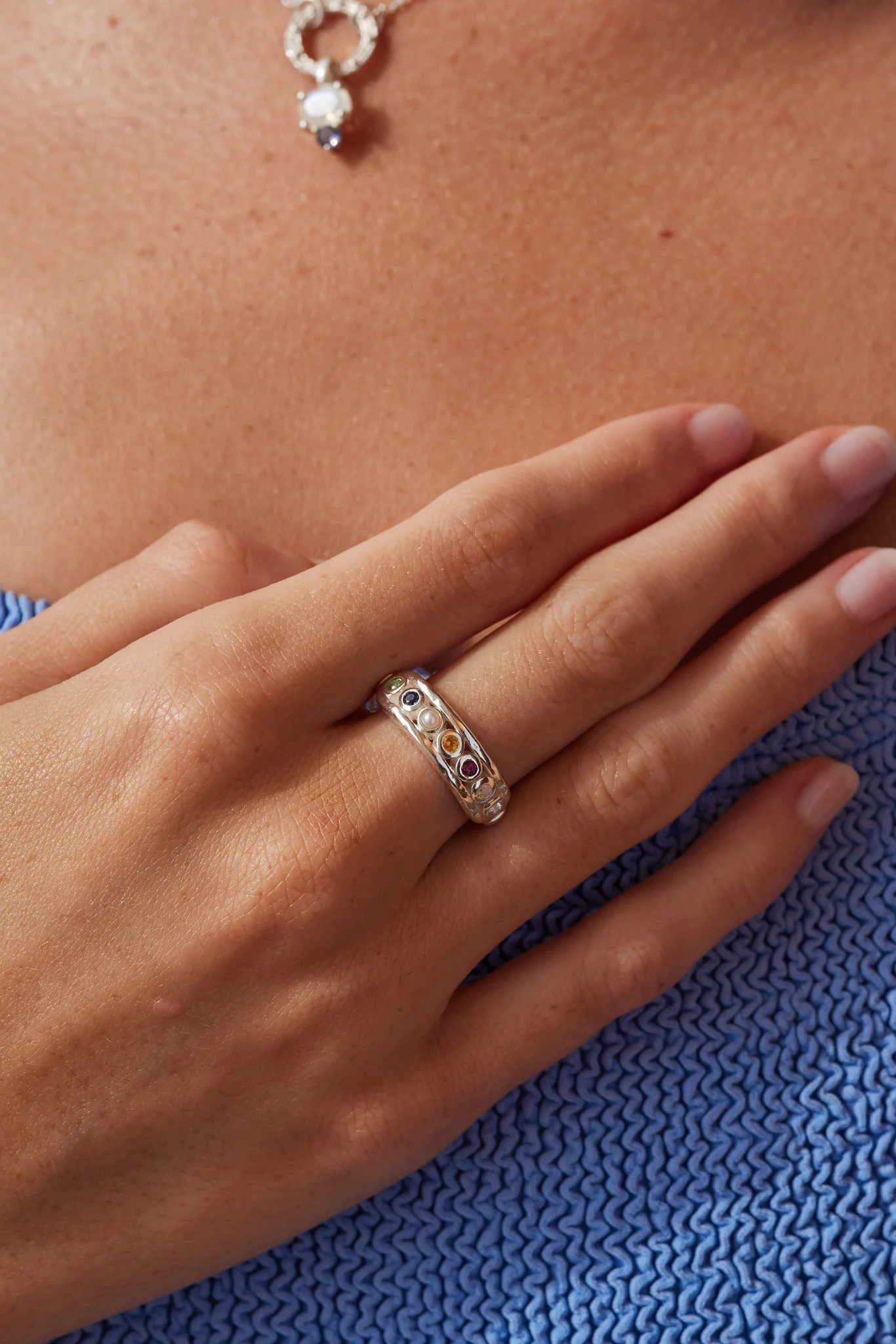 Olympia Silver Ring - Image 5