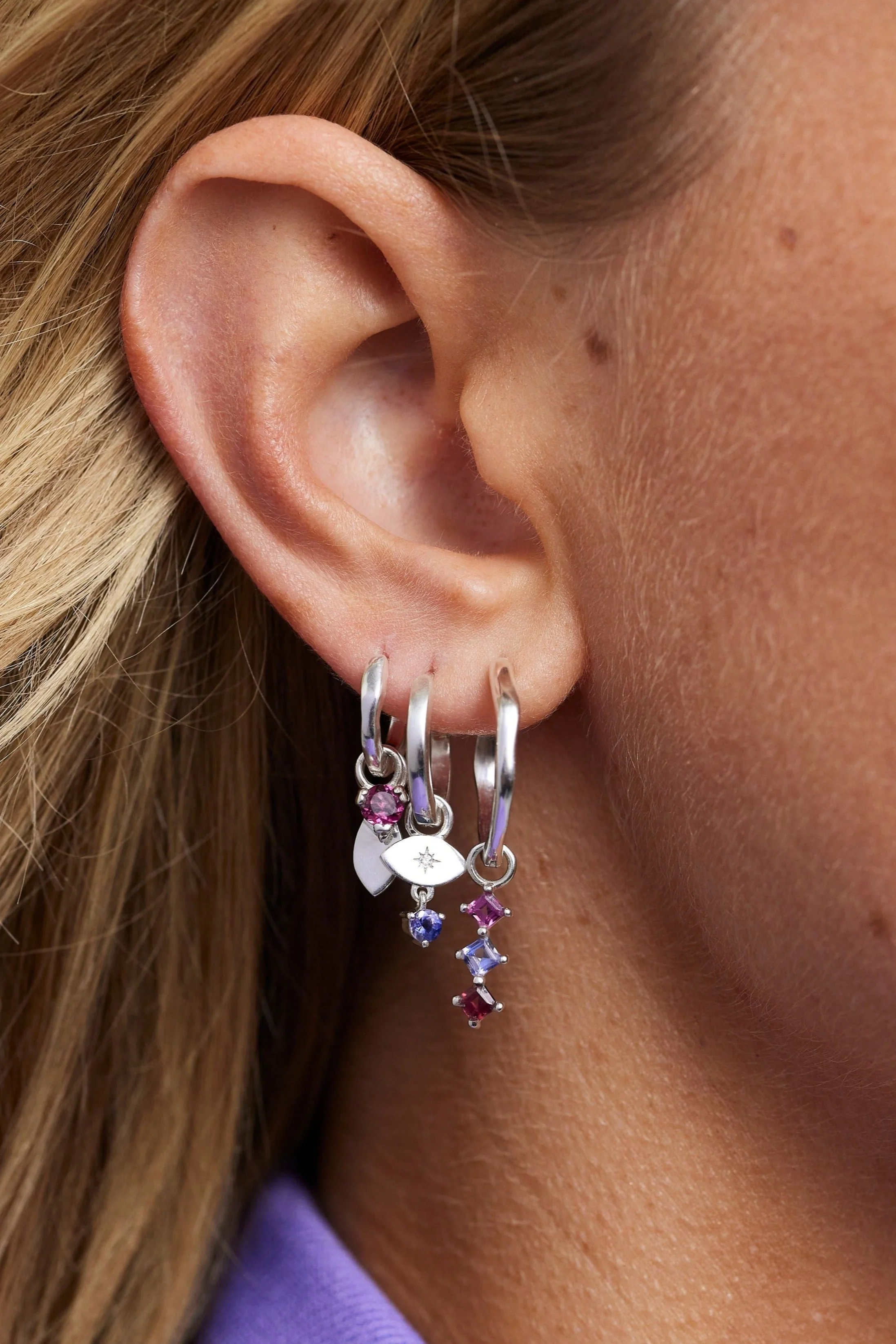 Organic Silver Huggies - Medium - Image 3