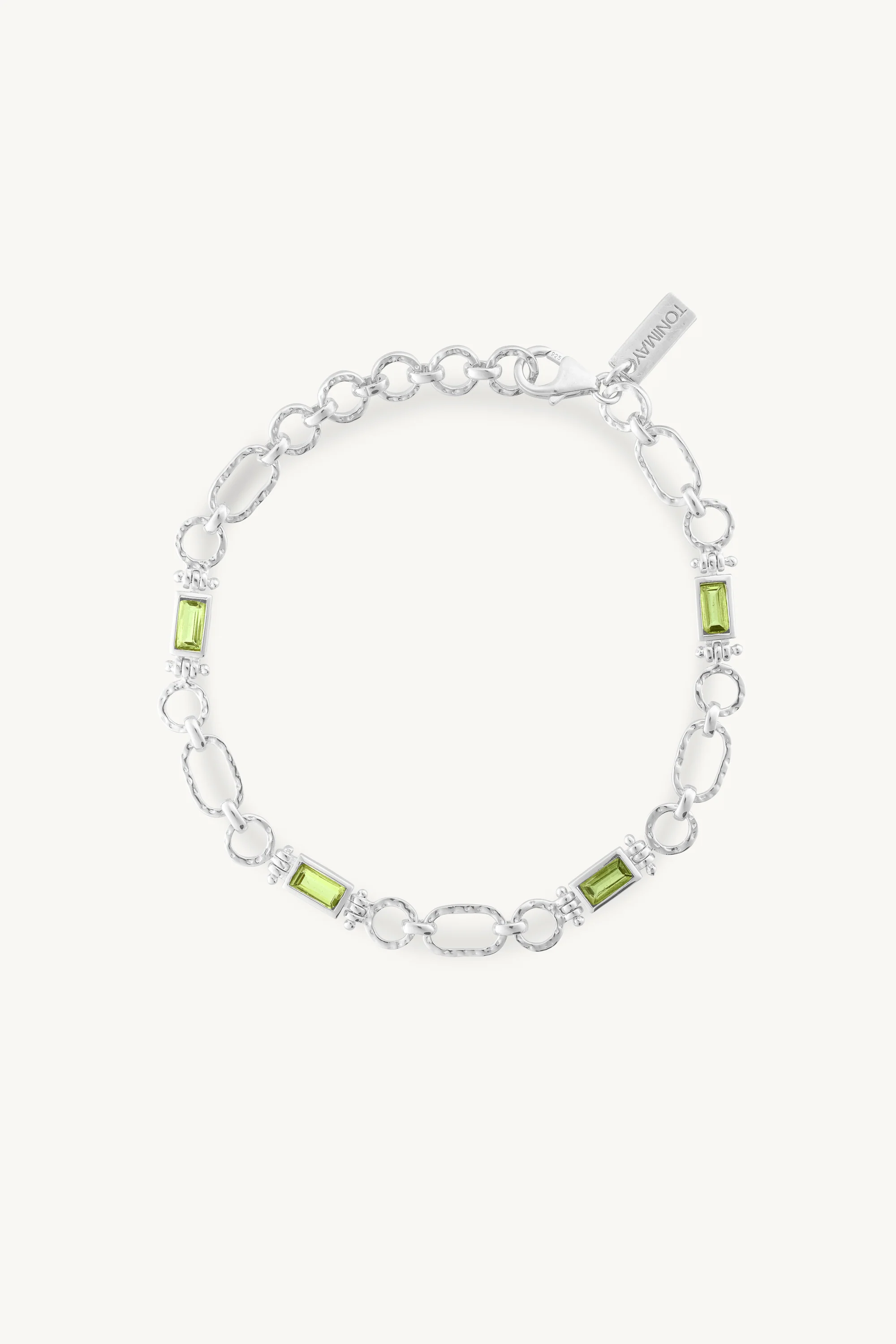 Petra Apatite Silver Bracelet