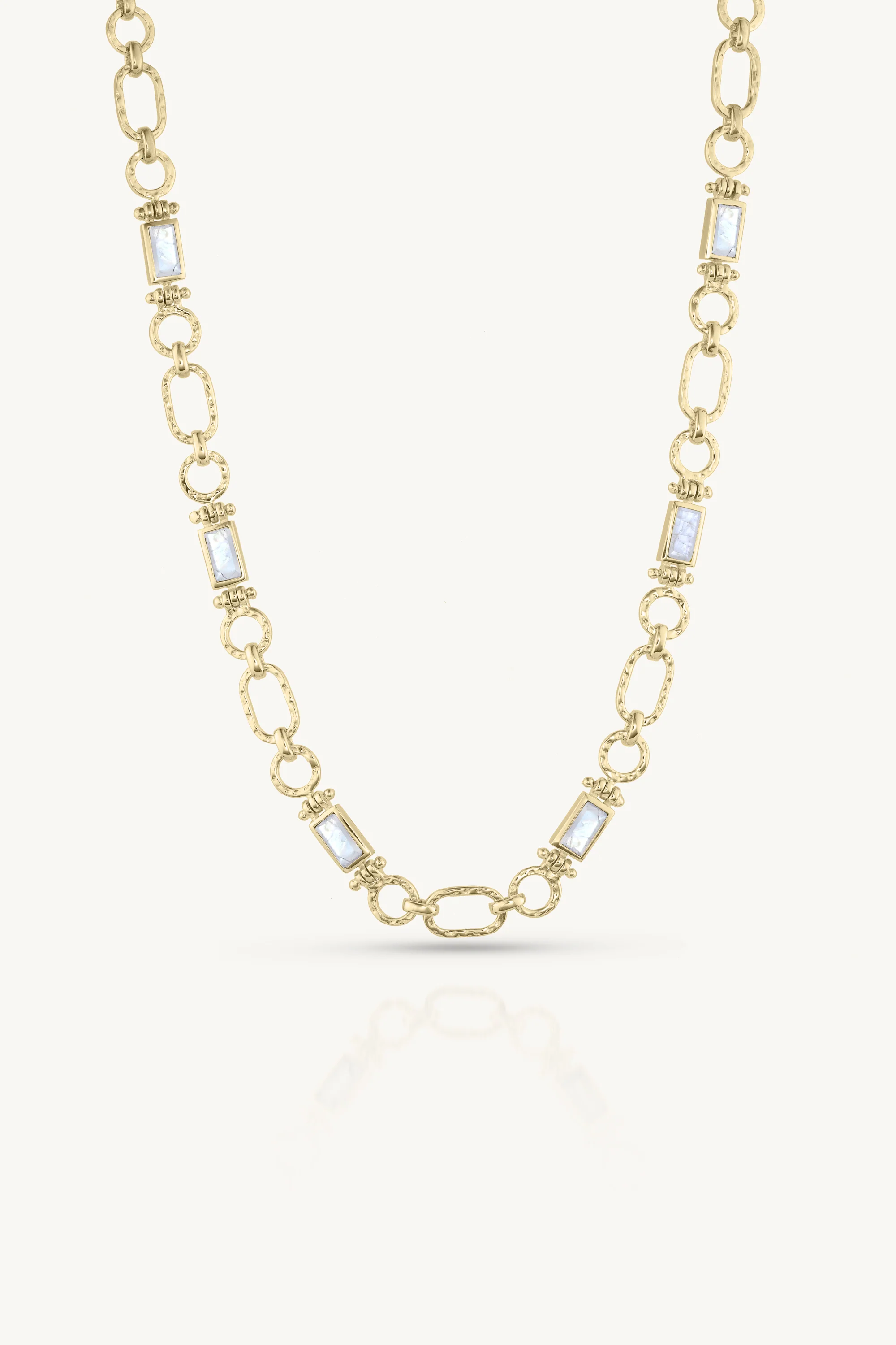 Petra Moonstone Gold Necklace - Image 6