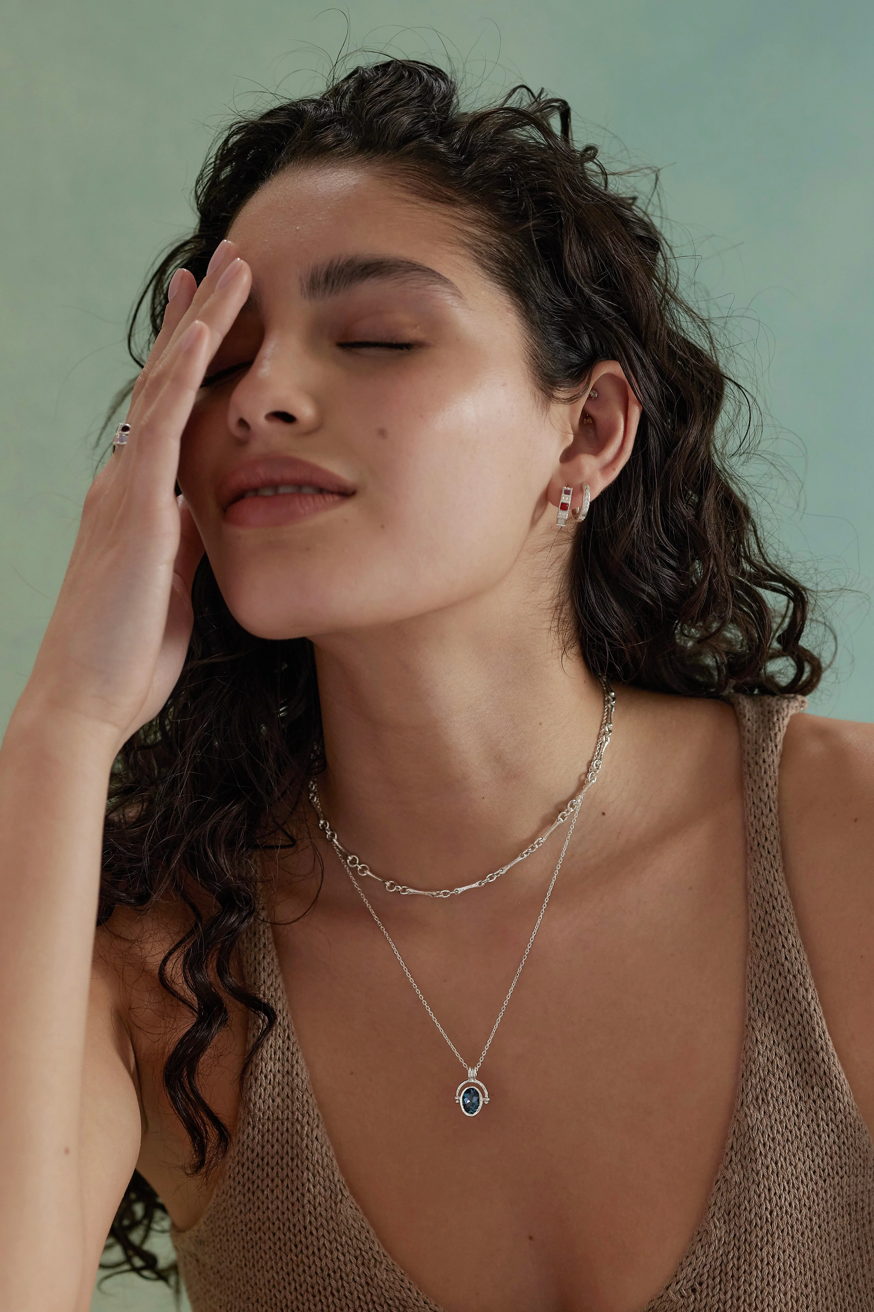 Rue Silver Necklace - Image 4