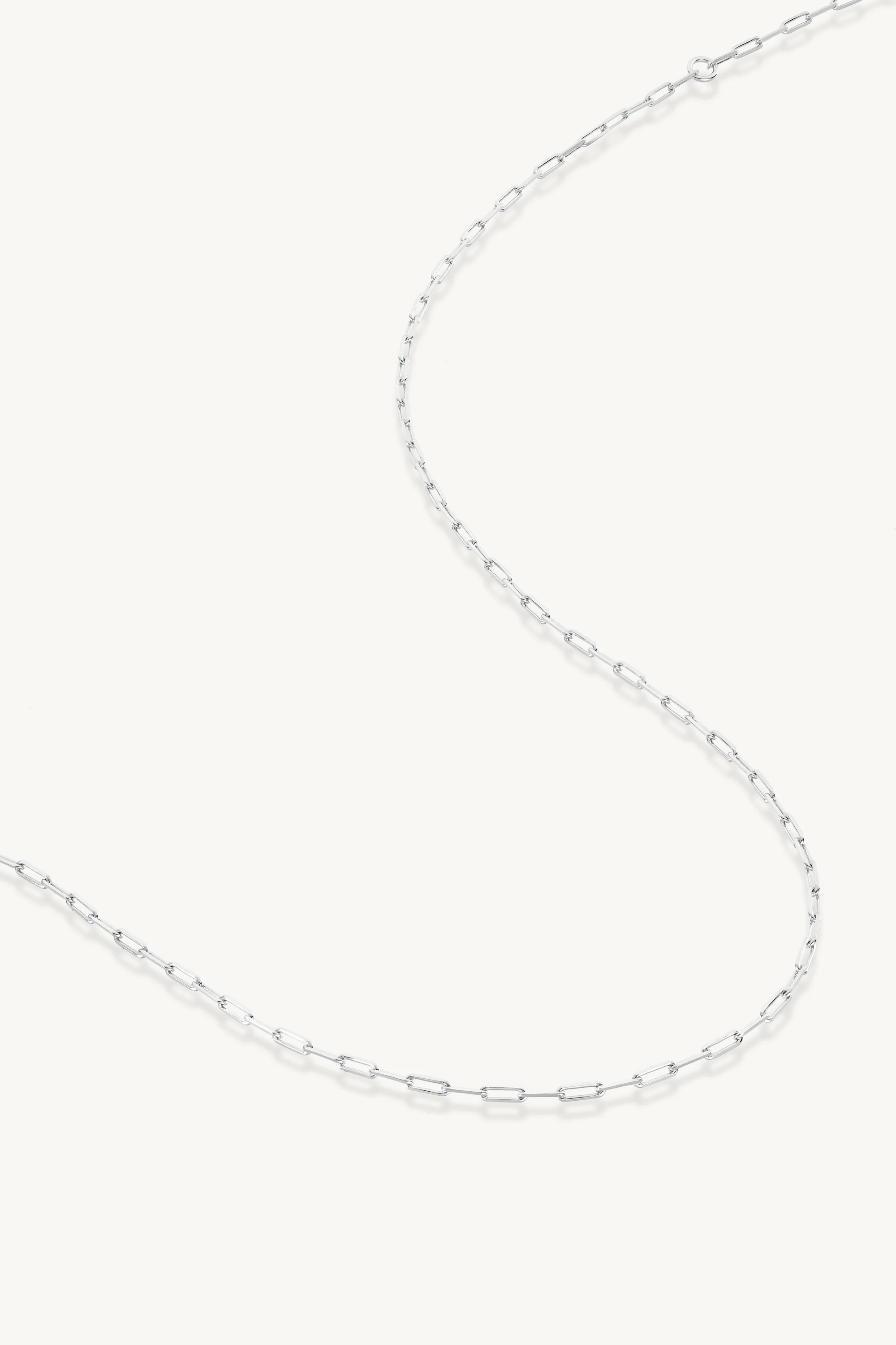 Paperclip Silver Chain - Image 3