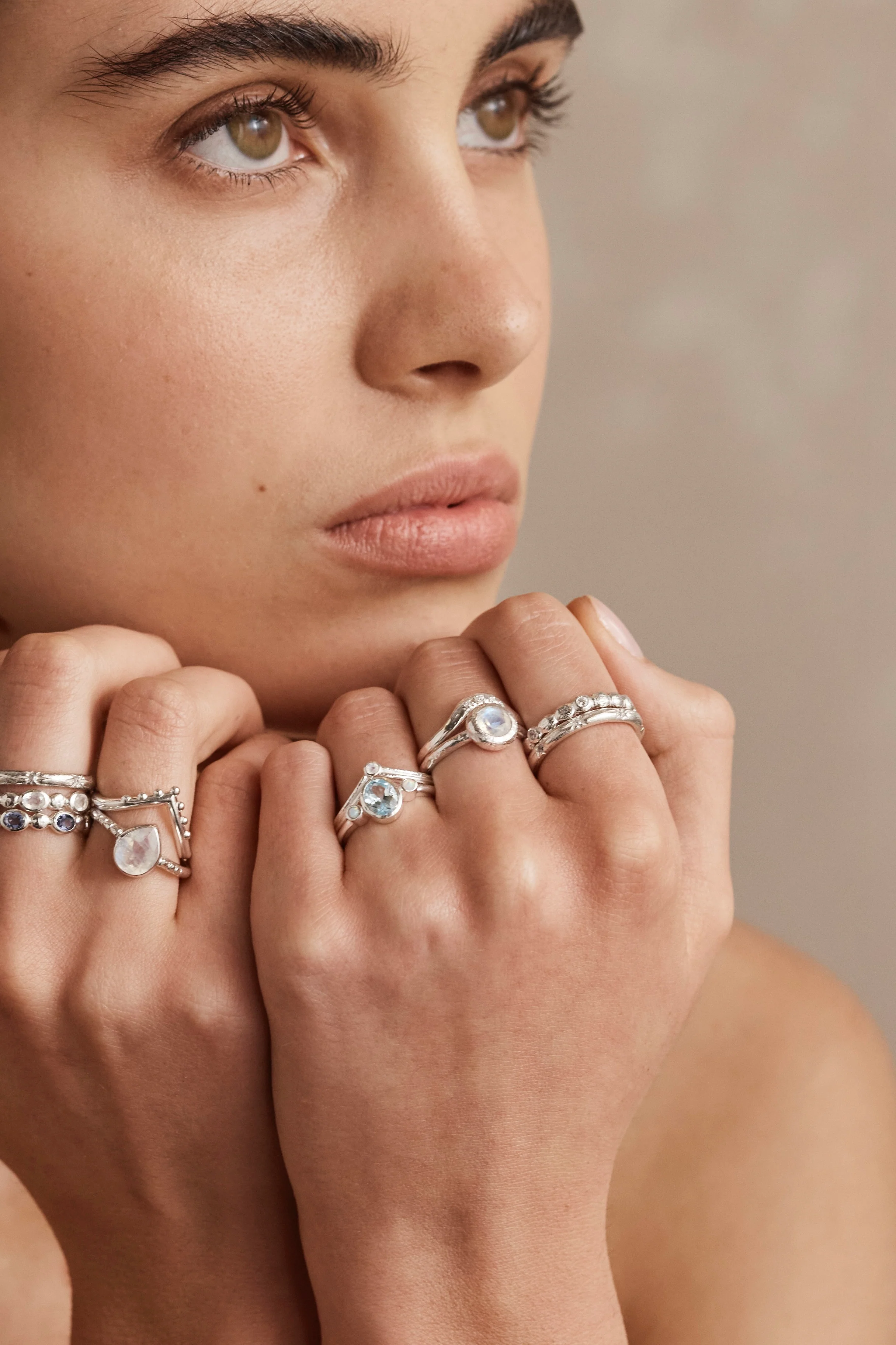 Stevie Silver Stacker - Image 3