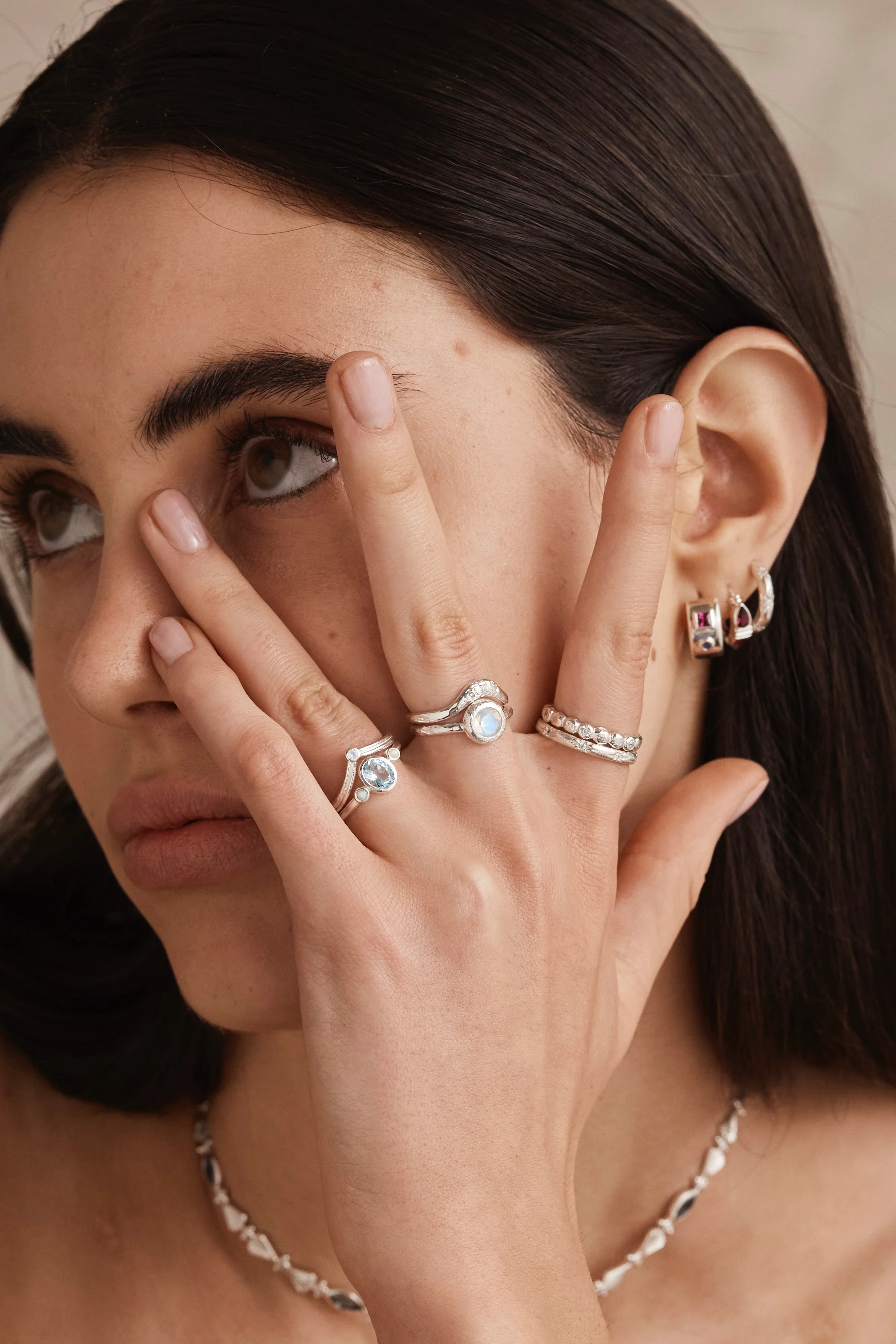 Stevie Silver Stacker - Image 6