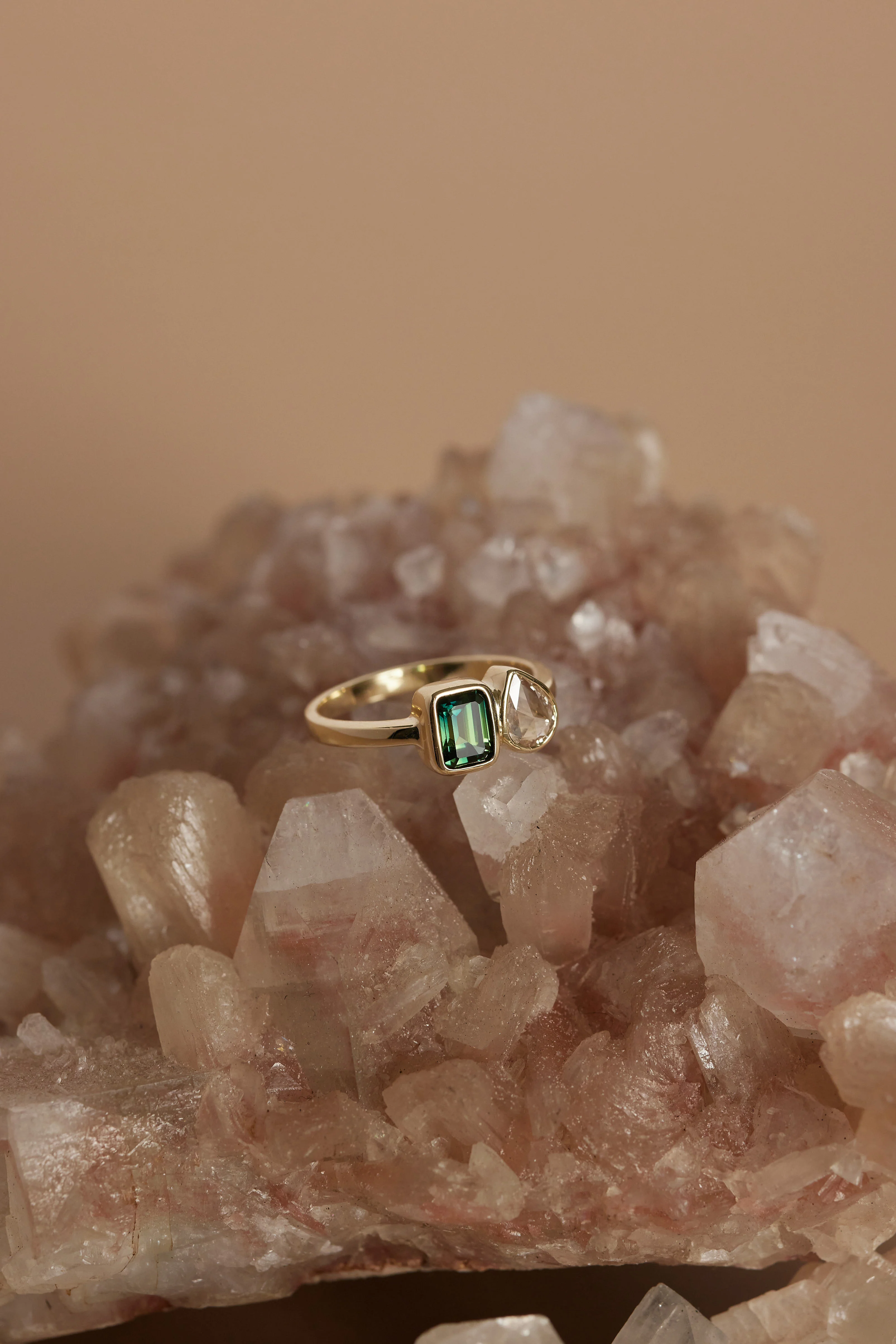 Twin Sapphire & Diamond Band - Image 4