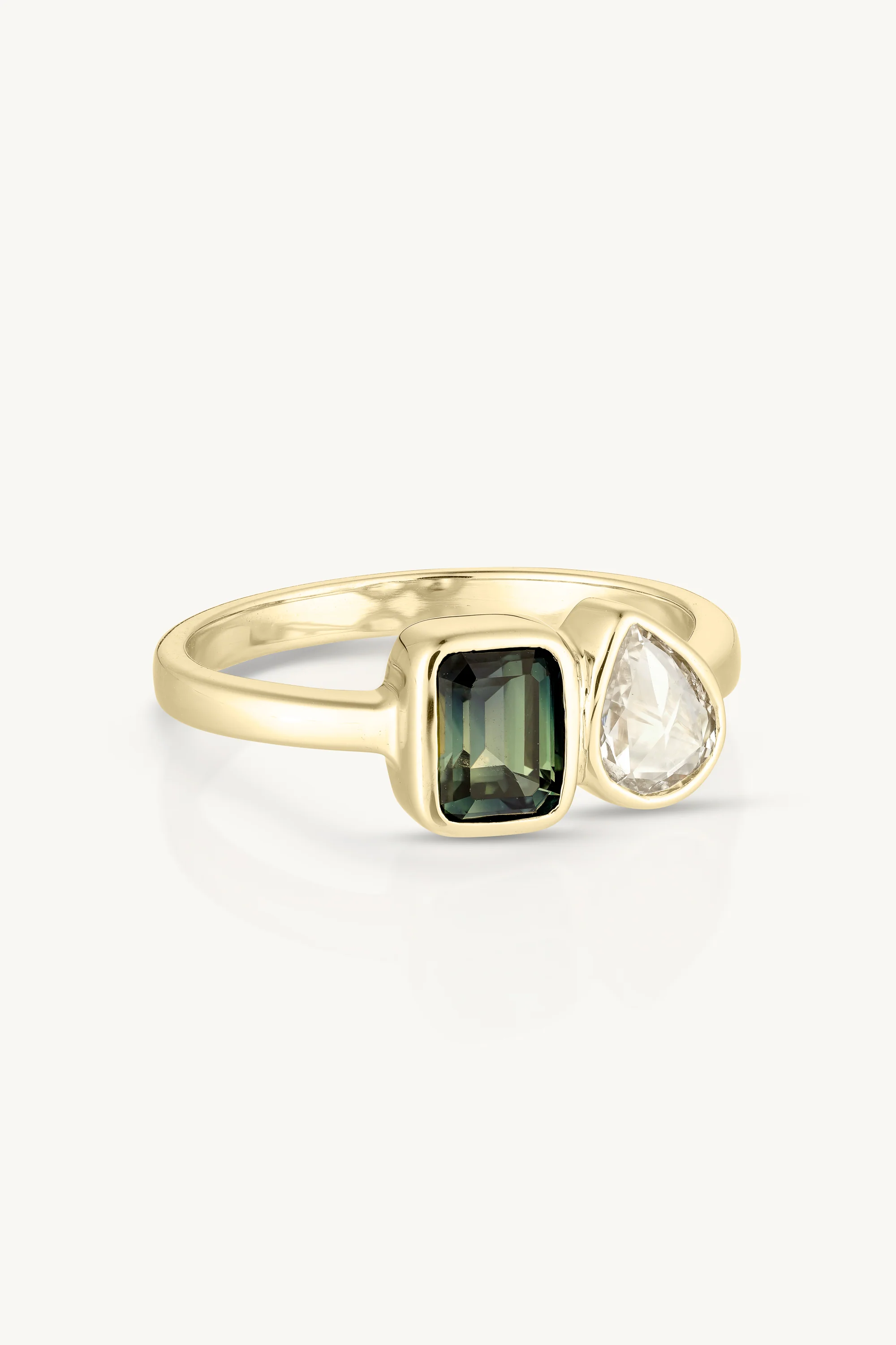 Twin Sapphire & Diamond Band - Image 5