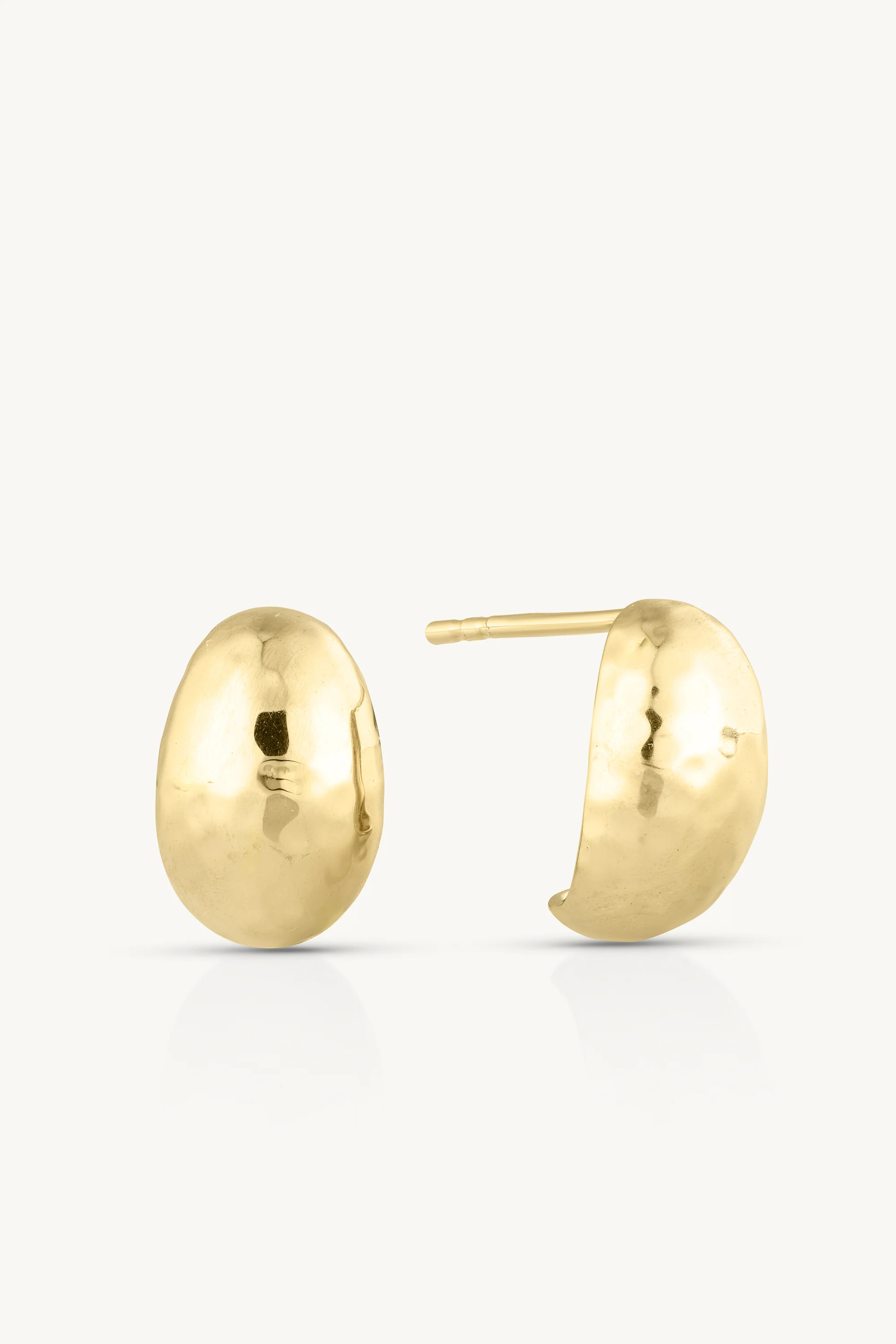 Tulip Gold Studs
