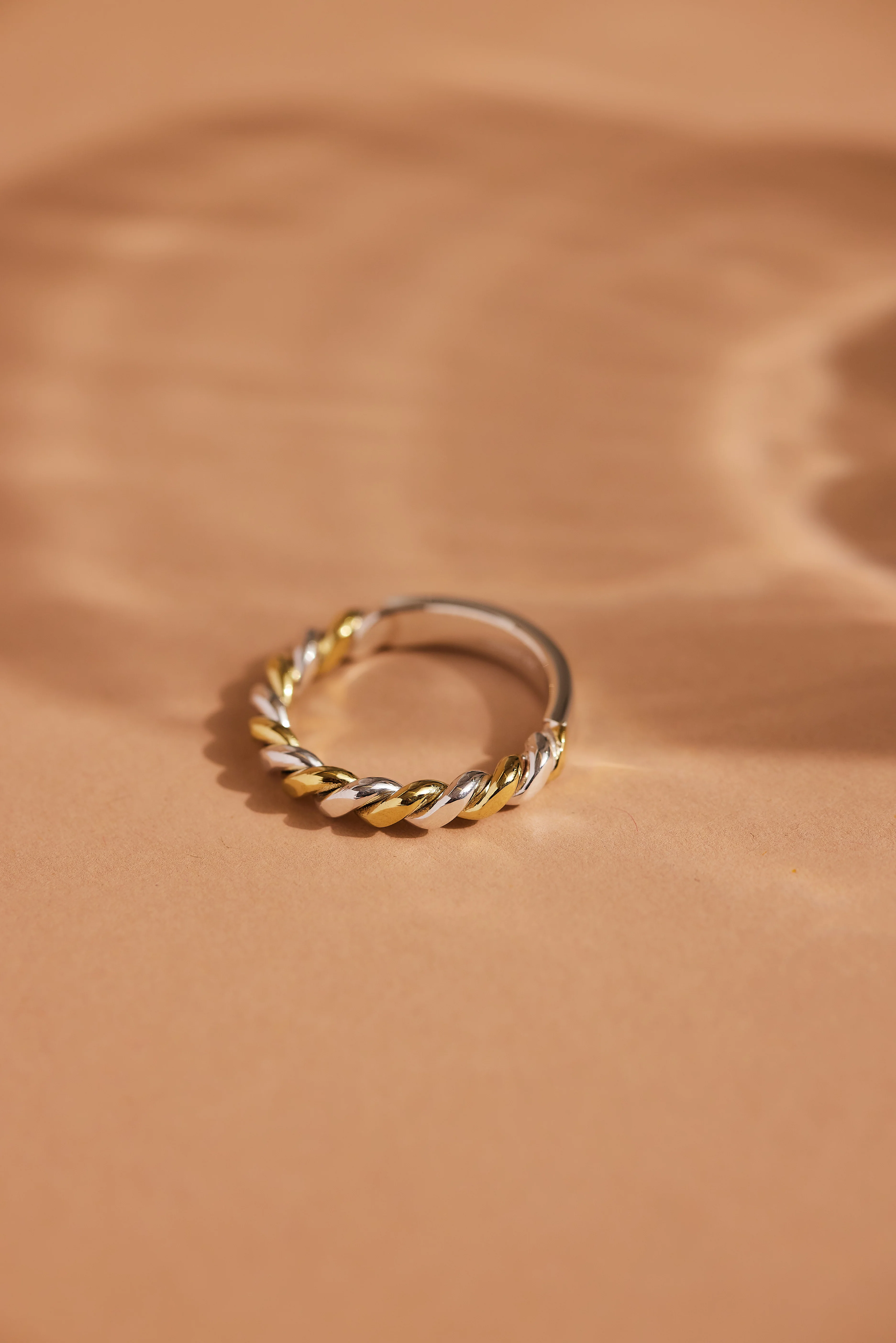 Tied Mixed Metal Band - Image 3