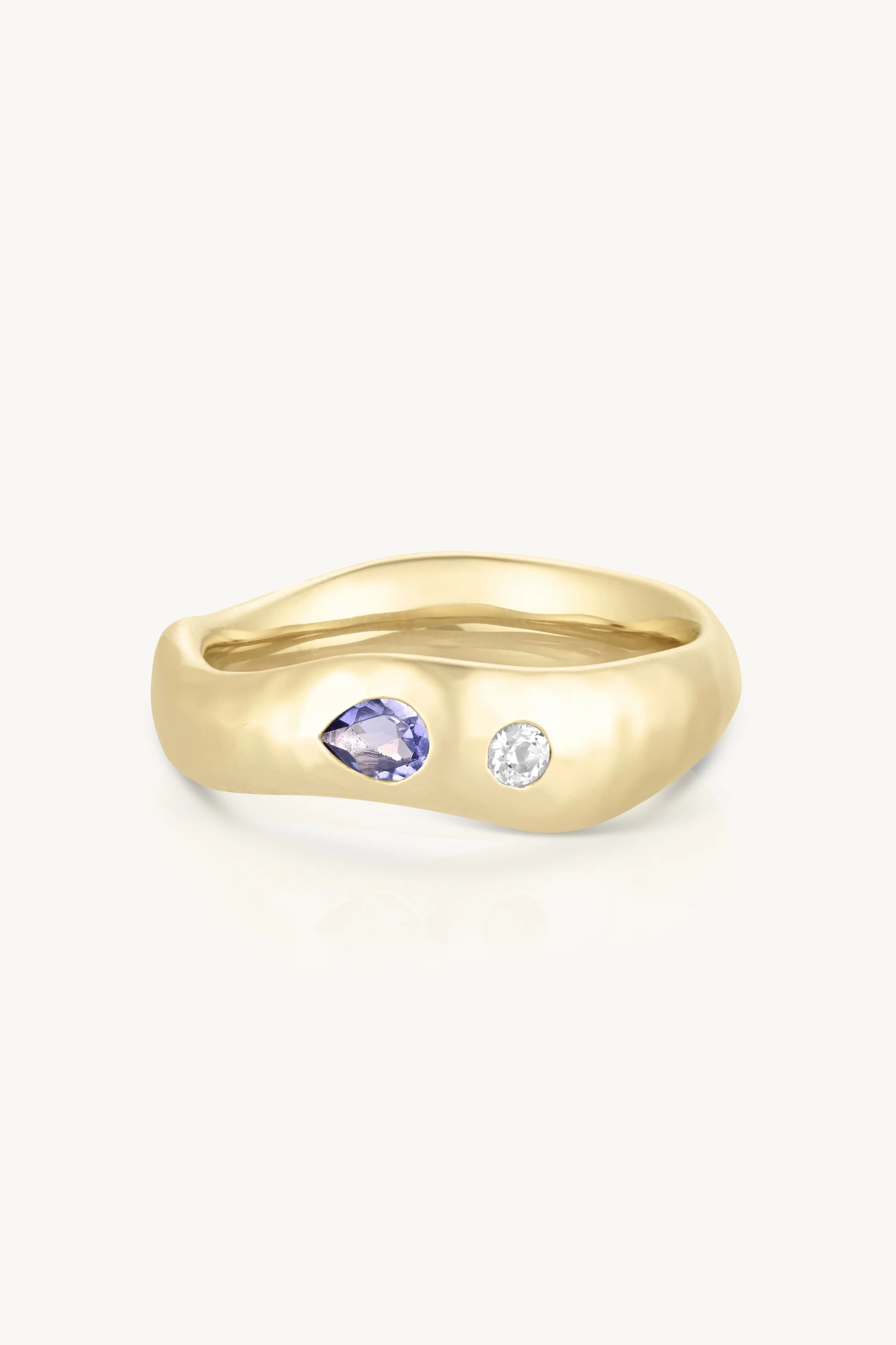 Willa Topaz Gold Ring